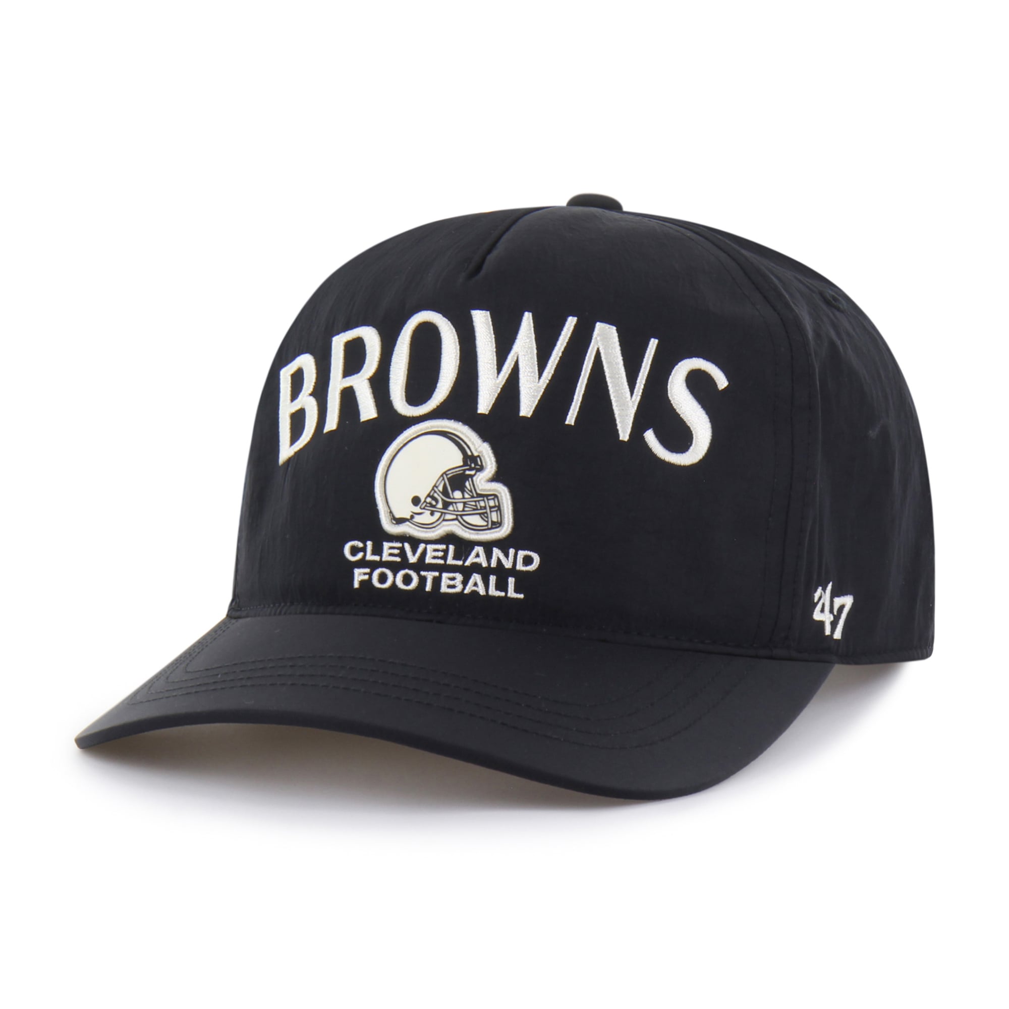 Casquette ajustable Modernia Hitch noire Cleveland Browns pour homme, modèle 47