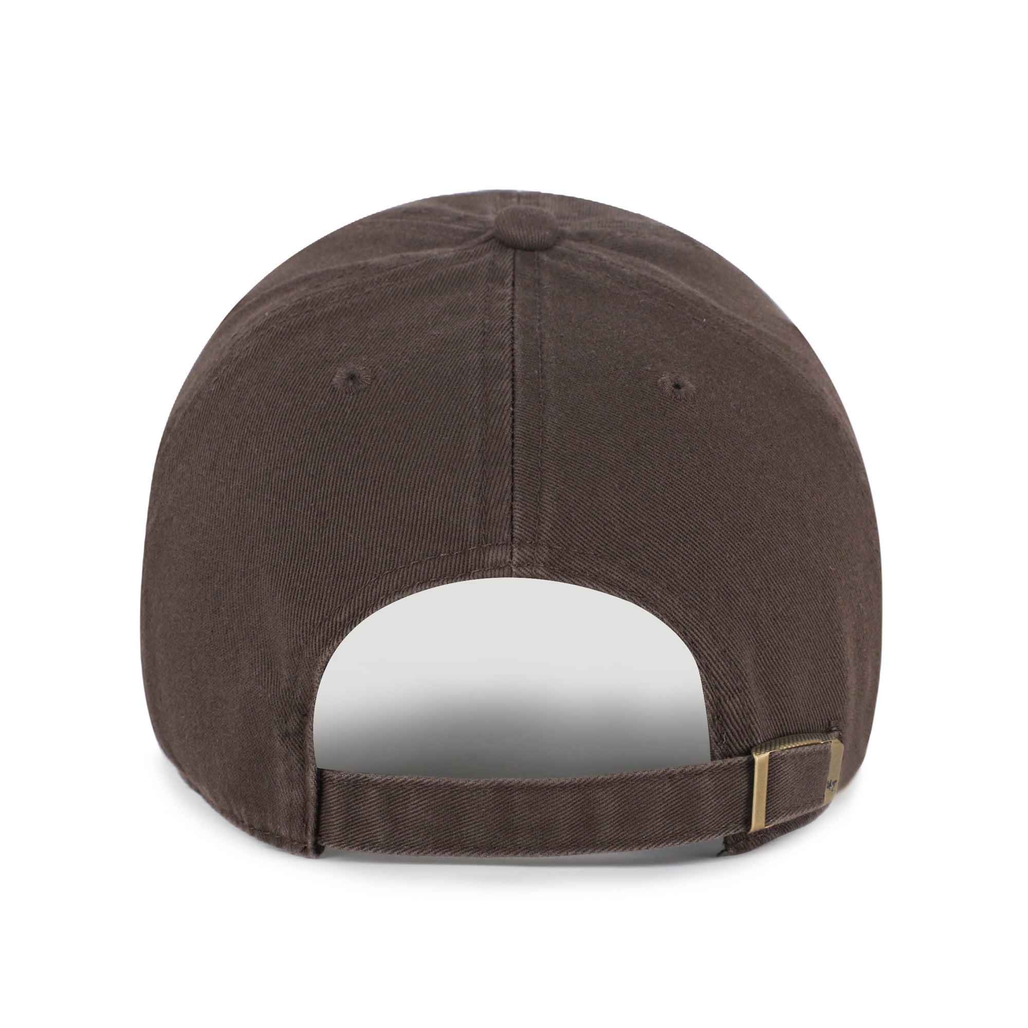 Men's '47 Brown Cleveland Browns Throwback Graphic Clean Up Adjustable Hat