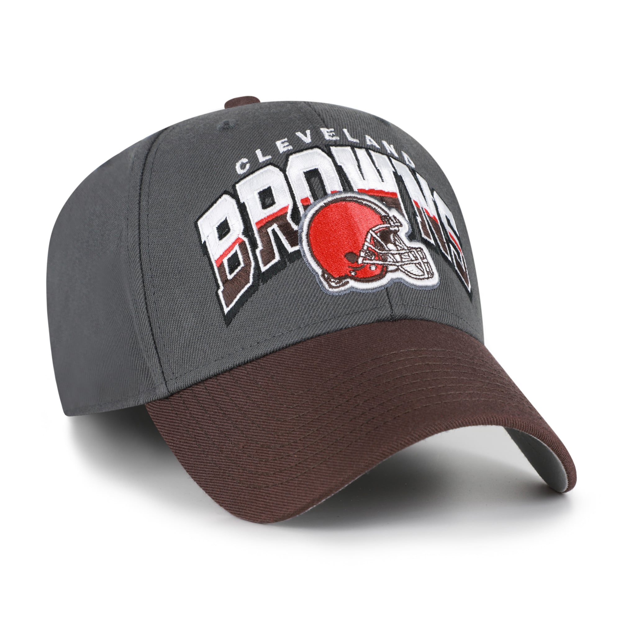 Casquette ajustable Cleveland Browns MVP '47 Charcoal pour homme