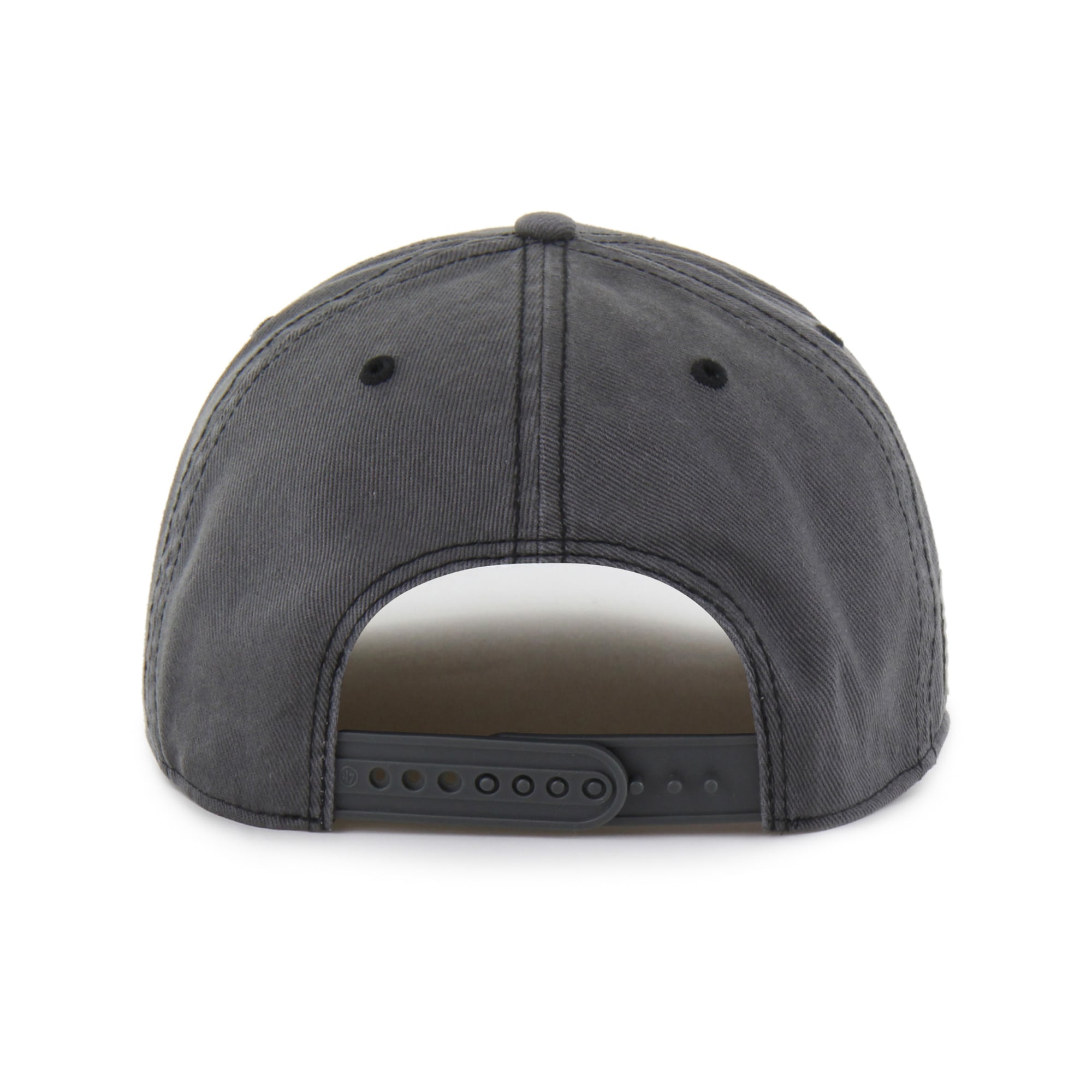 Men's '47 Charcoal Cleveland Browns Throwback Calderwood Well Worn Hitch Adjustable Hat
