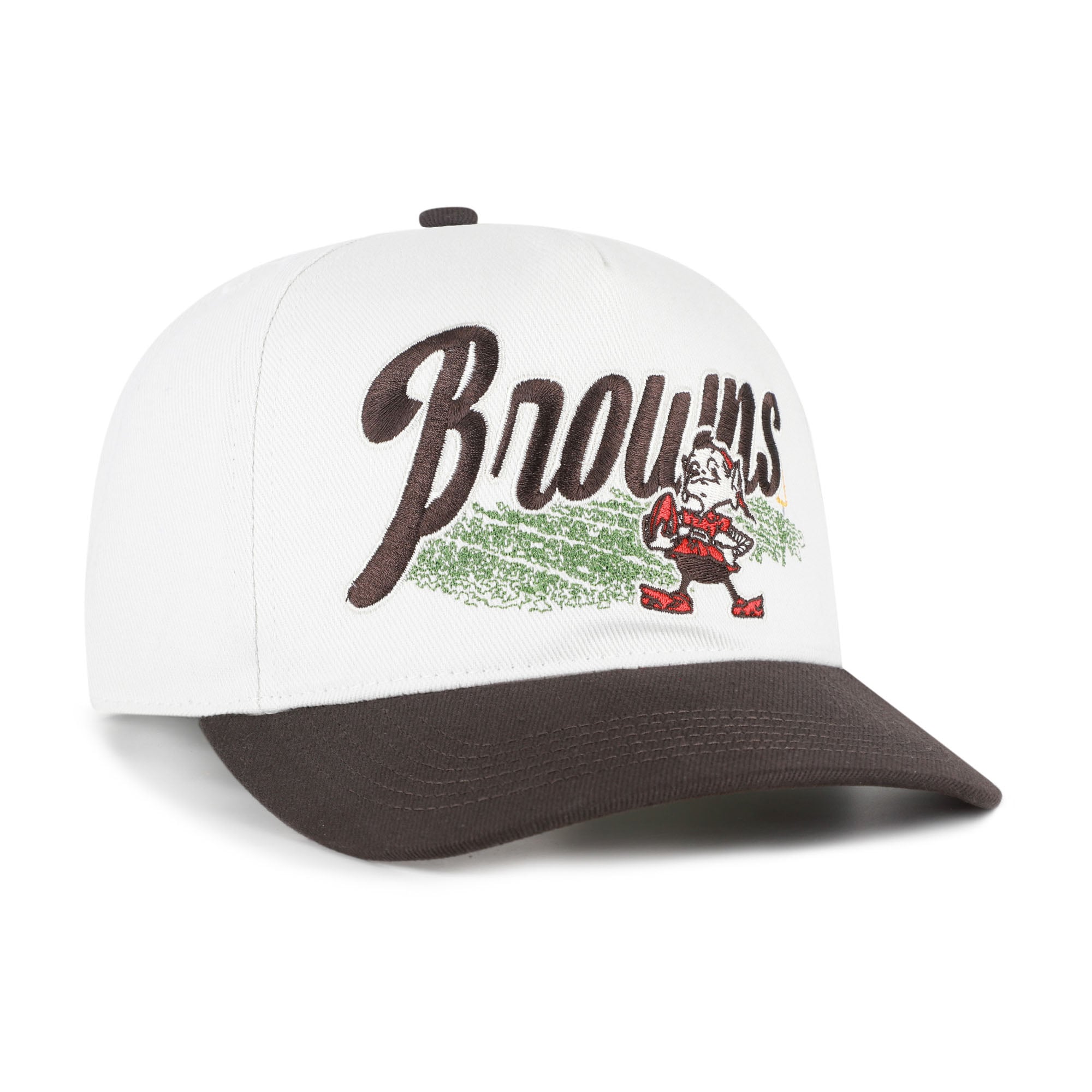 Men's '47 Cream Cleveland Browns Throwback Enfield Hitch Adjustable Hat