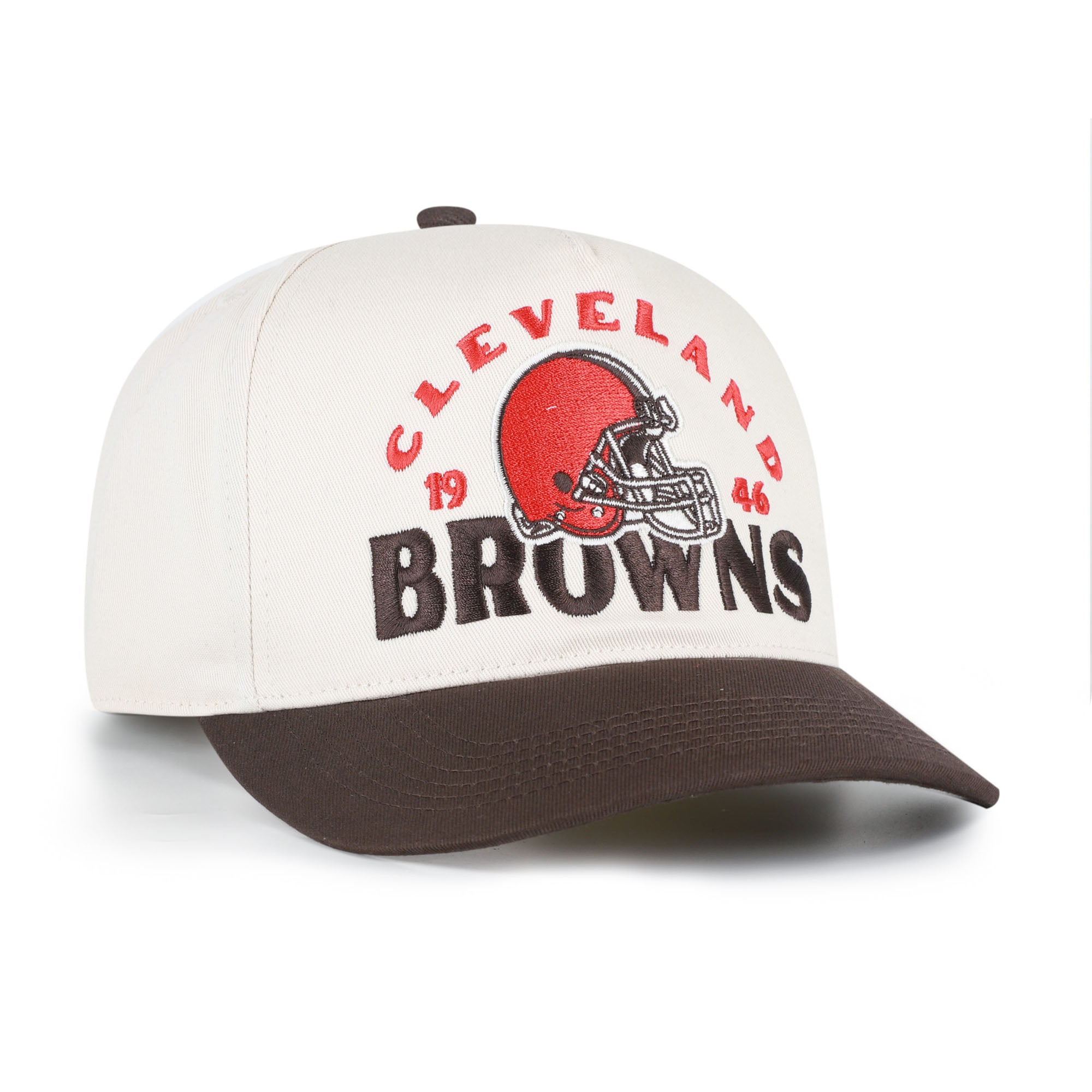 Men's '47 Natural Cleveland Browns  Arcitext Hitch Adjustable Hat