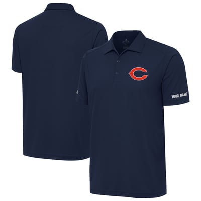 Cleveland Browns Antigua  Personalized Tribute Polo - Navy