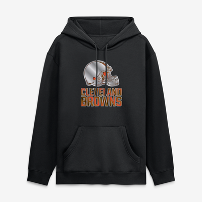 Cleveland Browns  Metallic Mascot Hoodie - Black