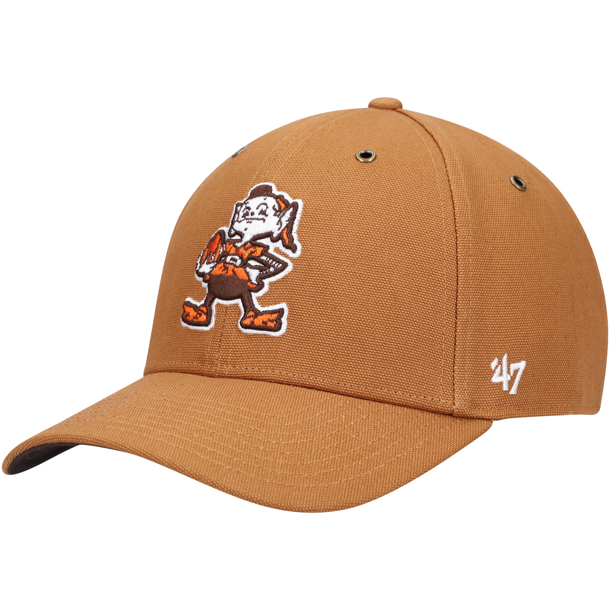 Men's Carhartt x '47 Brown Cleveland Browns Throwback MVP
