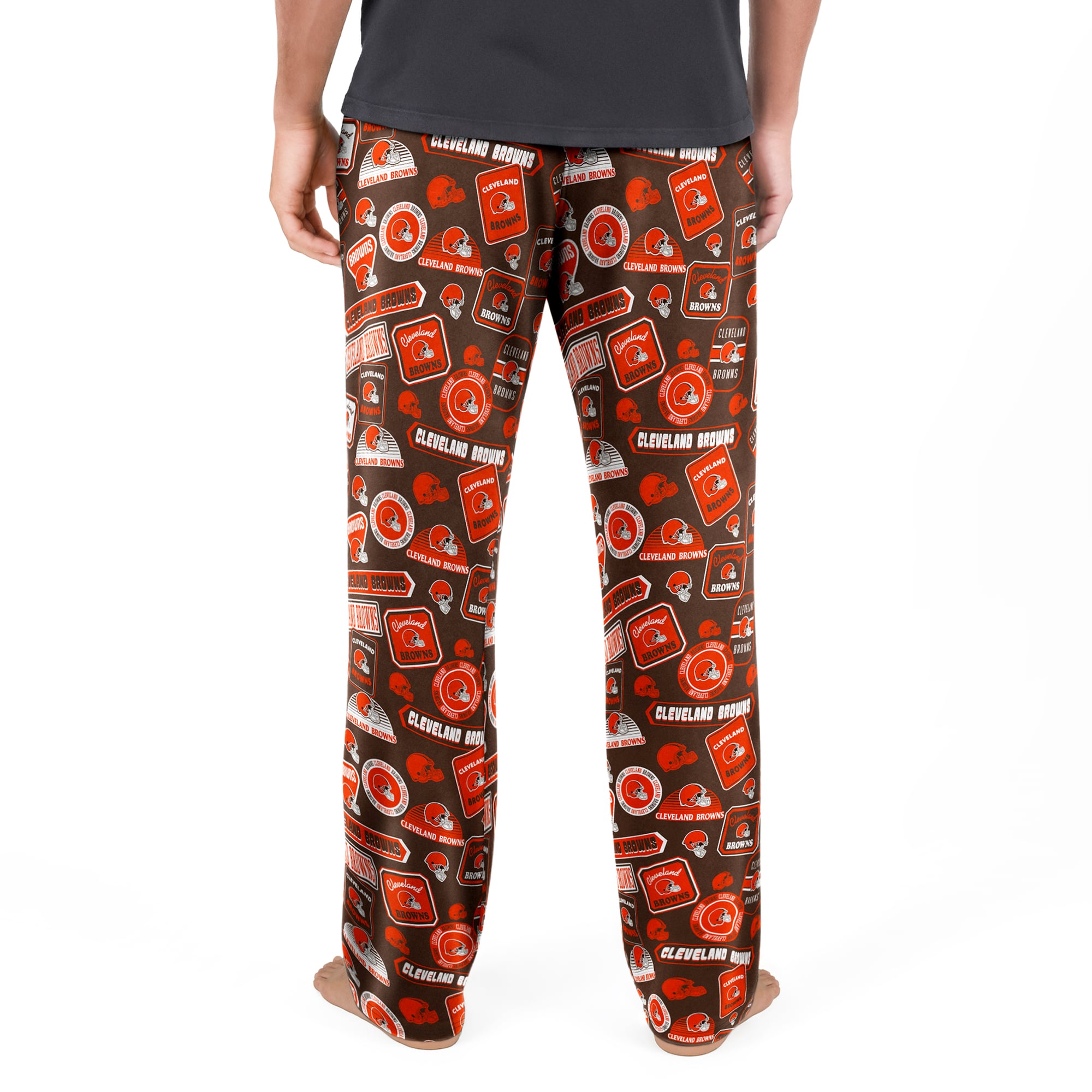 Men's Concepts Sport Brown Cleveland Browns Grady Sleep Pants