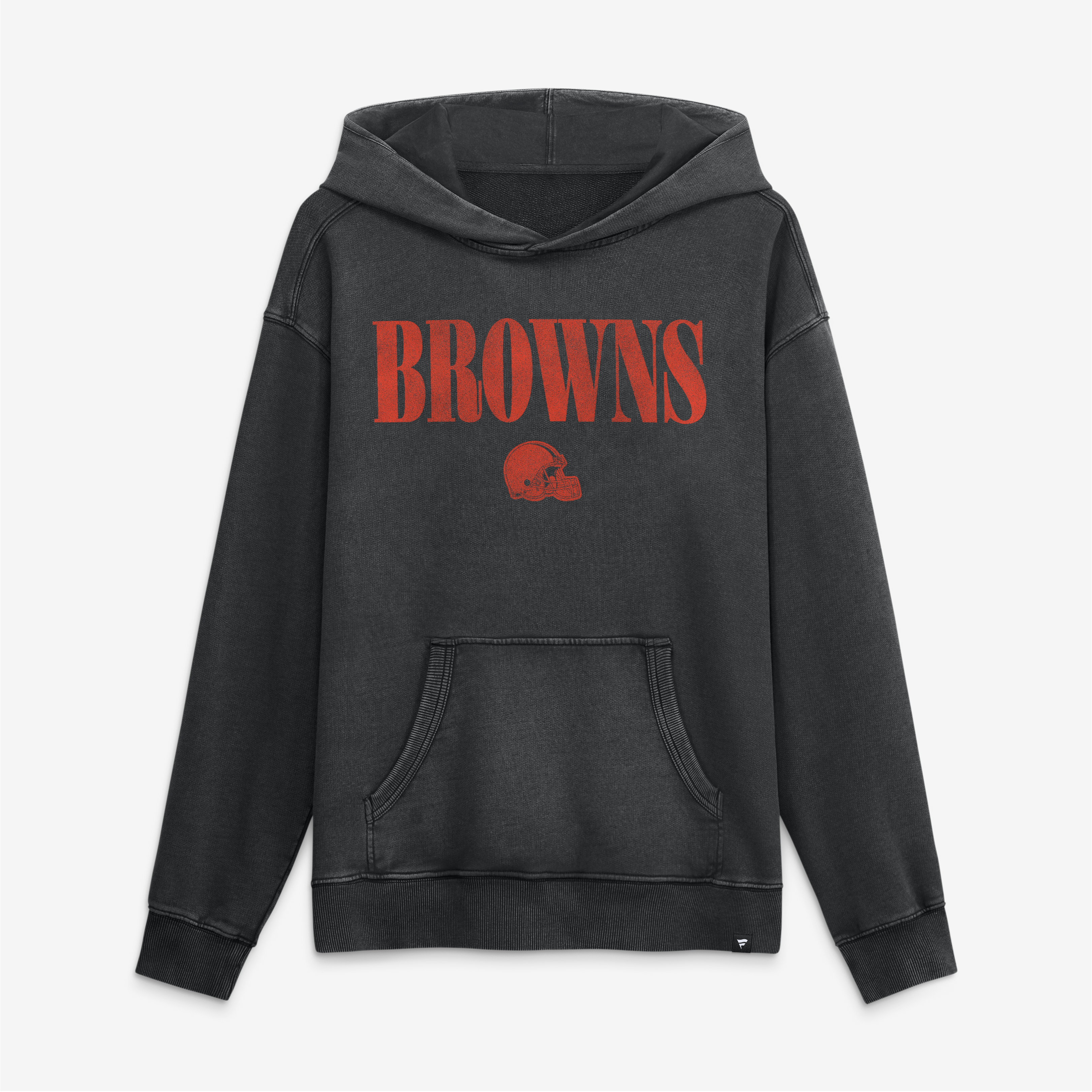 Men's Fanatics Black Cleveland Browns Relaxed Intense Rivalry French Terry Hoodie