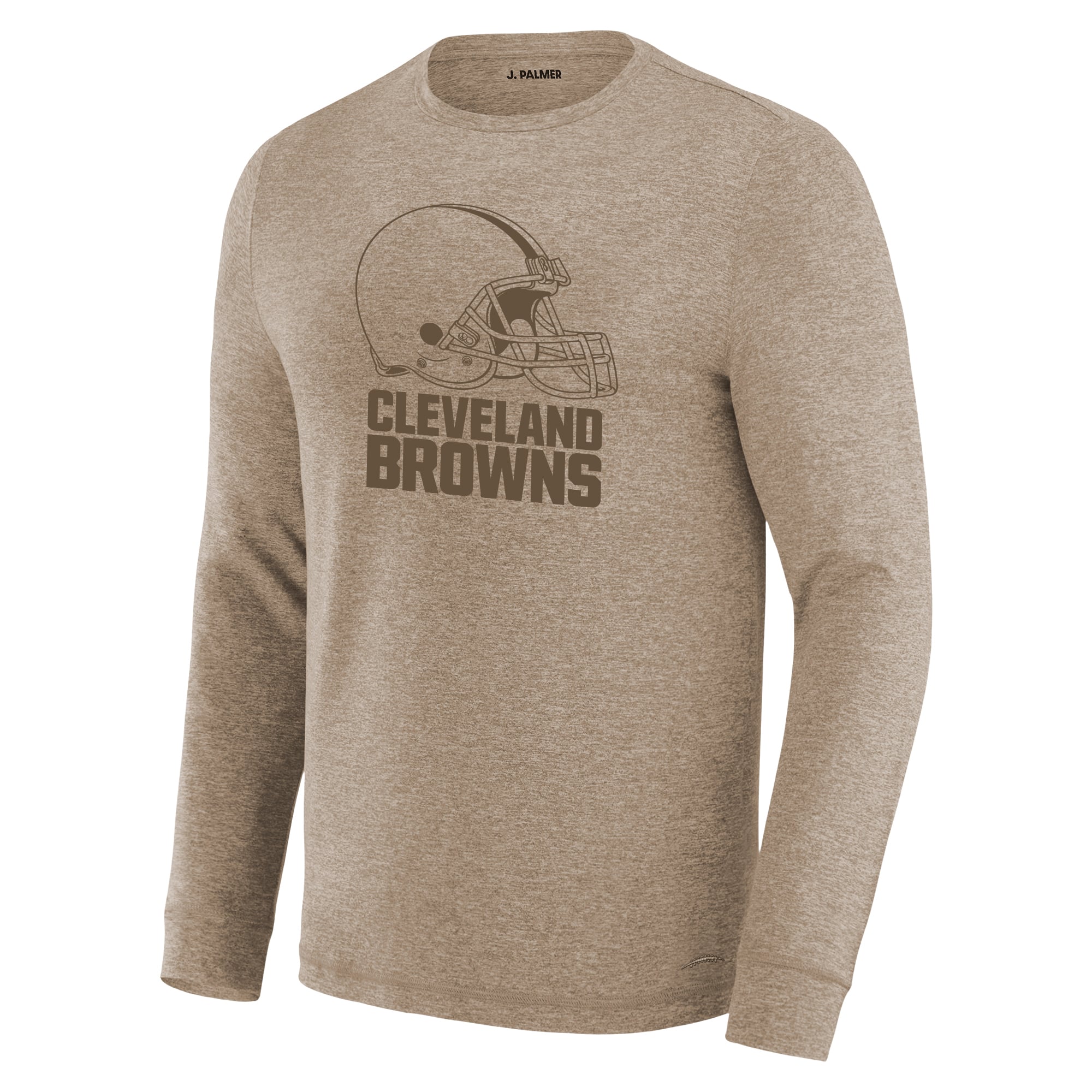 T-shirt à manches longues pour homme J. Palmer Brown Cleveland Browns Four Down