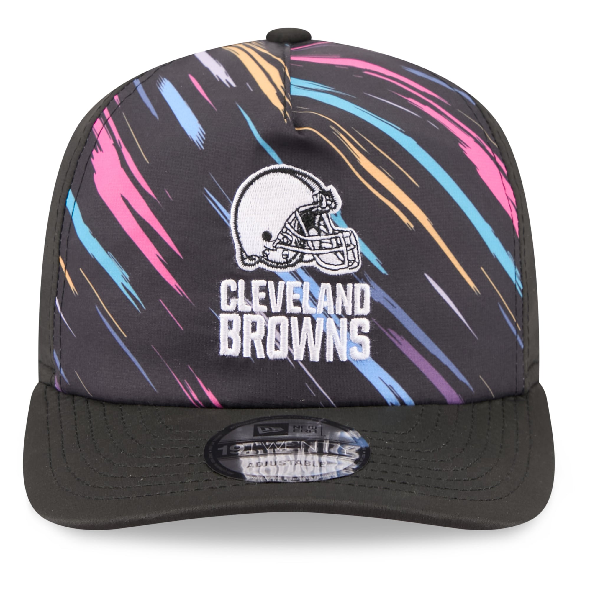 Men's New Era Black Cleveland Browns 2026 NFL Crucial Catch 19TWENTY Adjustable Hat