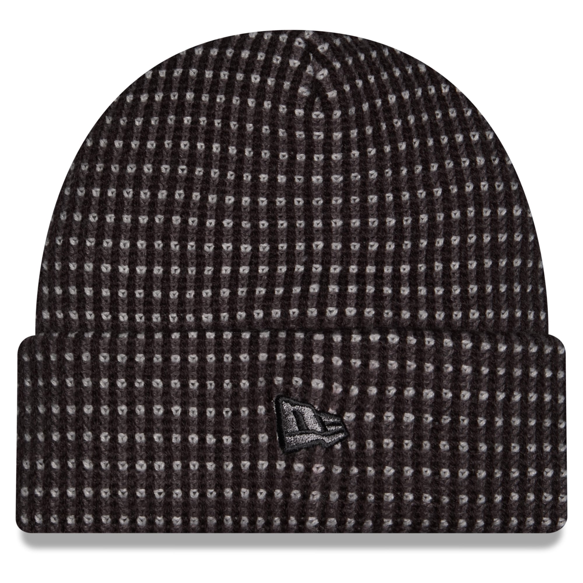 Bonnet à revers New Era noir pour homme, modèle Cleveland Browns 2026, idéal pour les sorties hivernales.