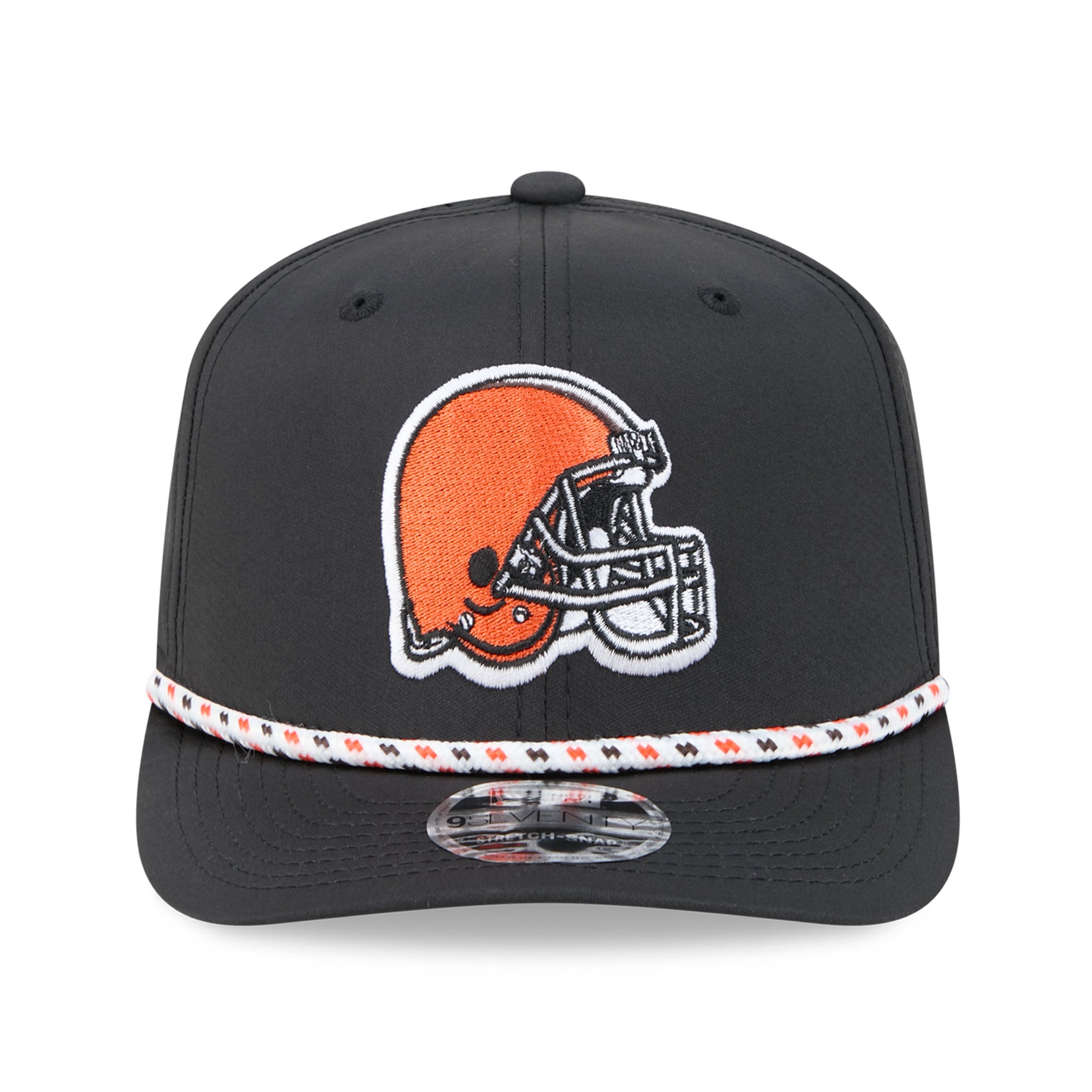 Casquette ajustable New Era Cleveland Browns 9SEVENTY noire pour homme