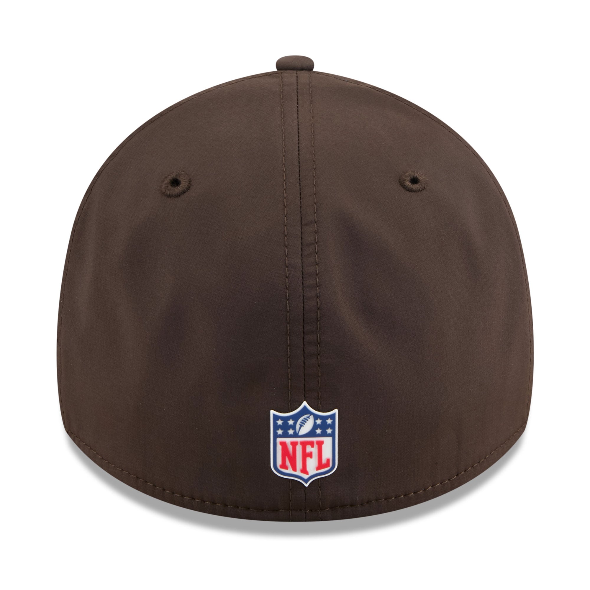 Casquette 39THIRTY Flex marron New Era pour homme, édition 2025 des Cleveland Browns