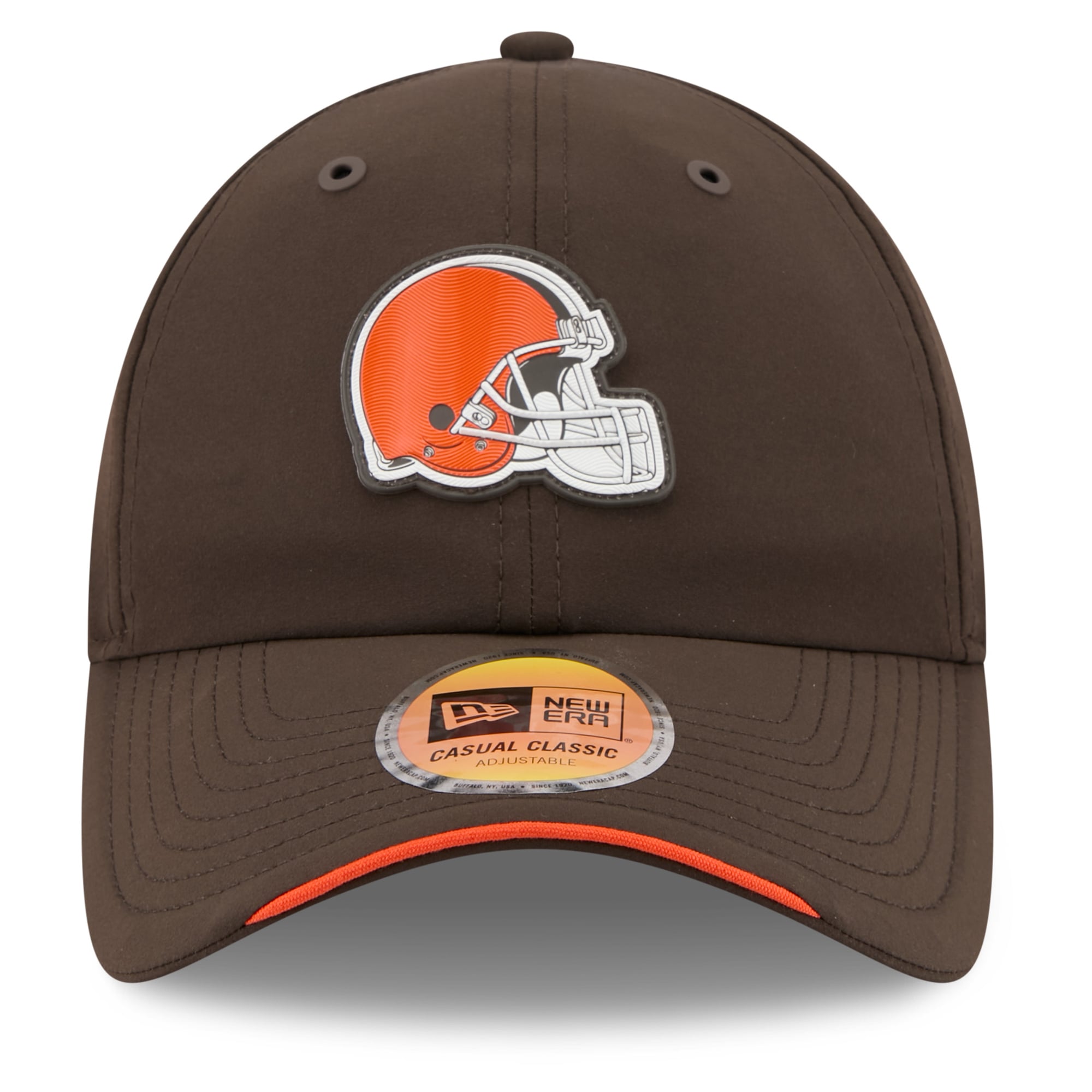 Men's New Era Brown Cleveland Browns 2026 Sideline Casual Classic Adjustable Hat