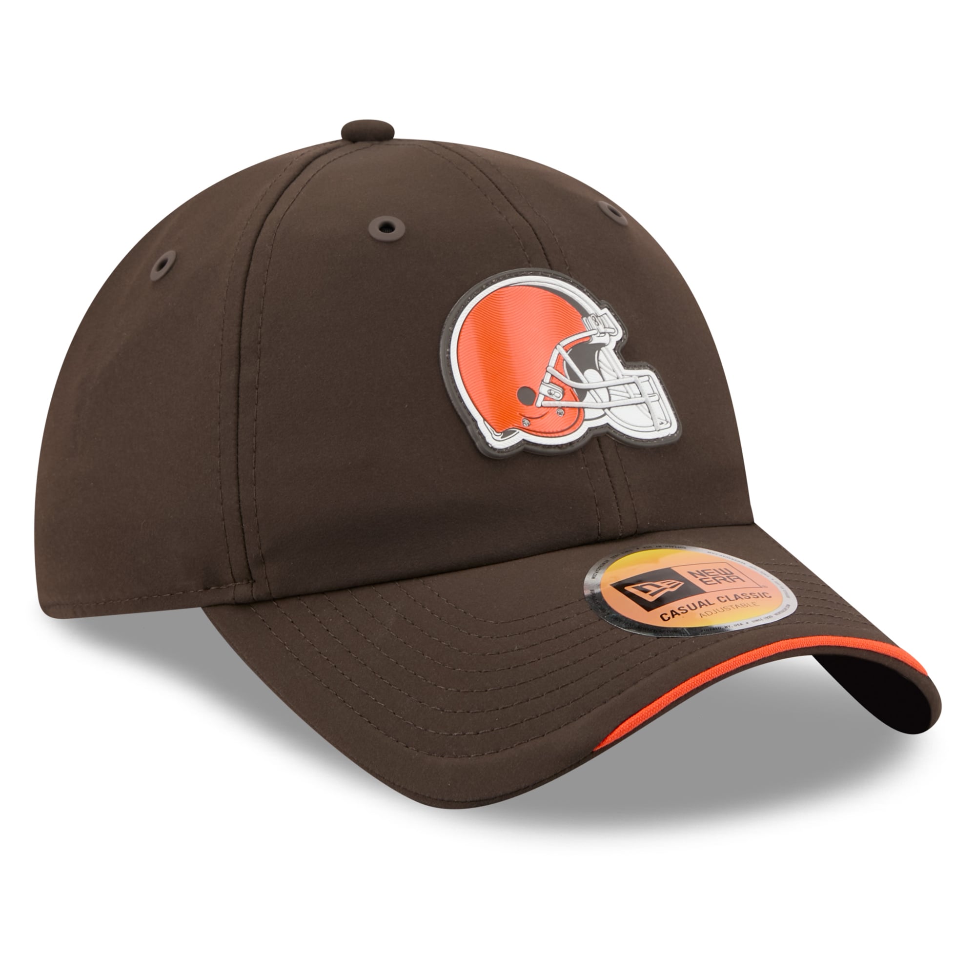 Men's New Era Brown Cleveland Browns 2026 Sideline Casual Classic Adjustable Hat
