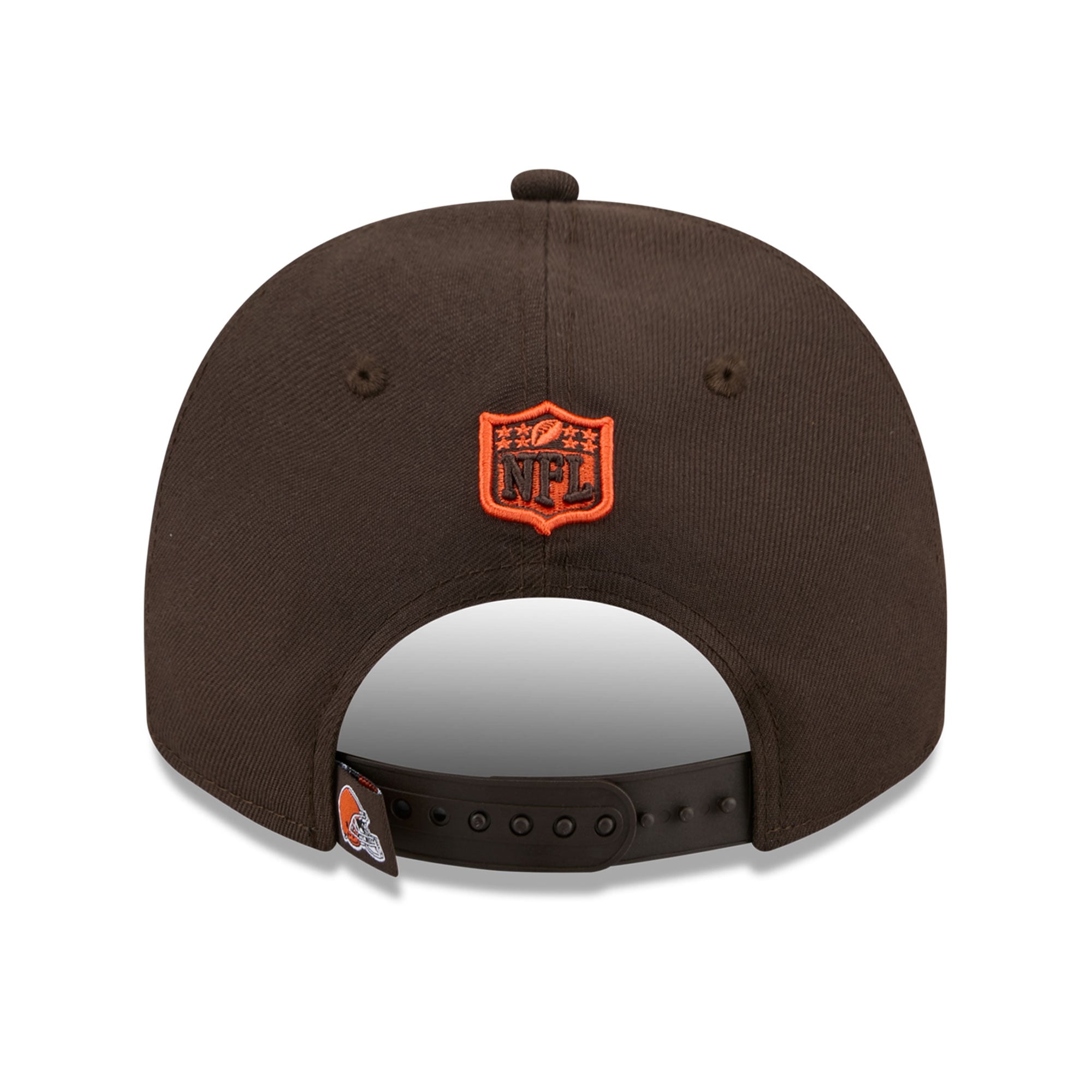 Casquette snapback New Era 9FIFTY marron Cleveland Browns pour homme