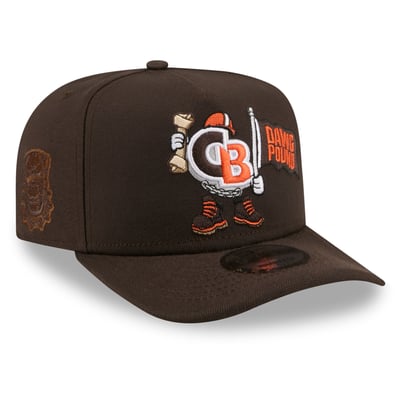Cleveland Browns New Era Cartoon A-Frame 9FIFTY Snapback - Brown