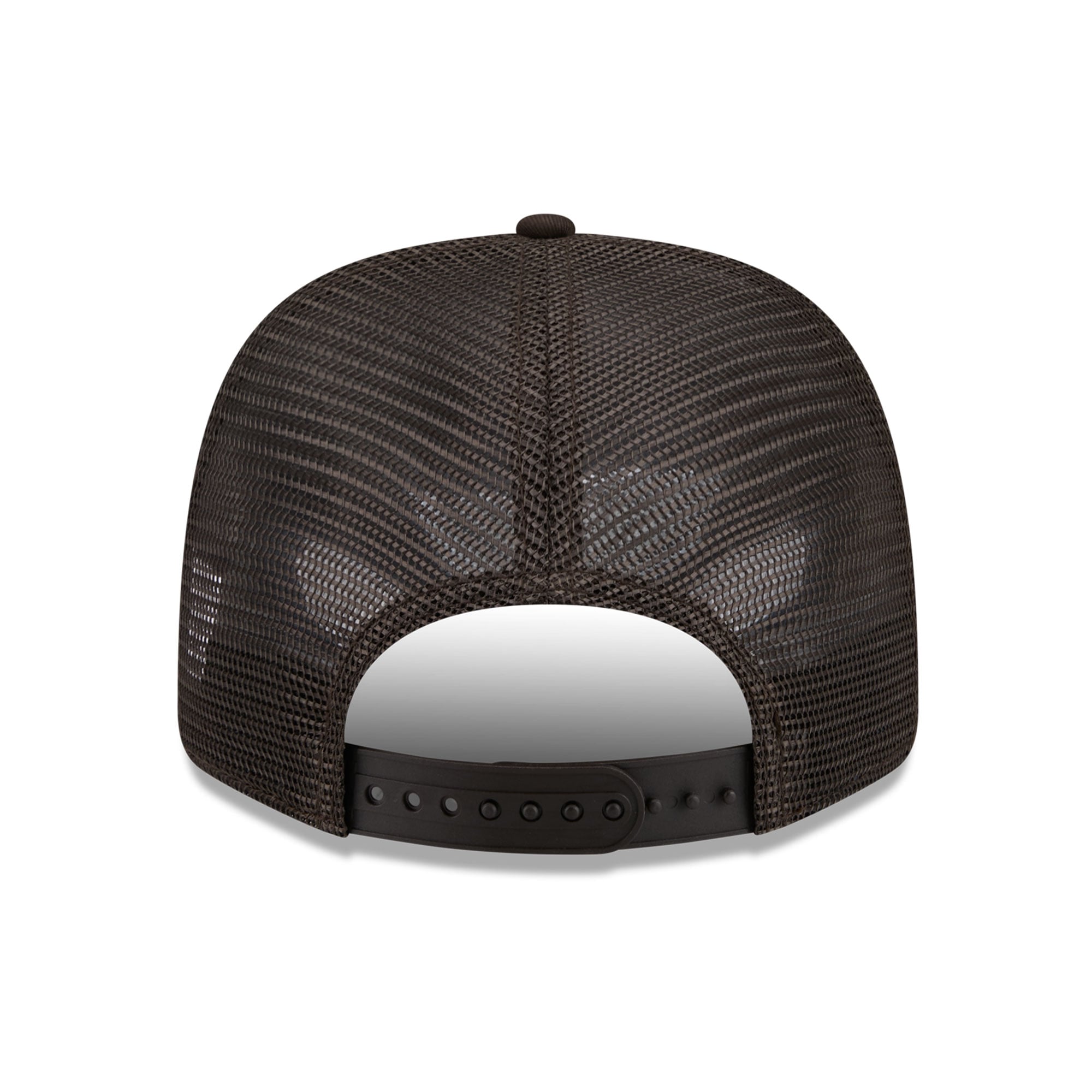 Casquette trucker New Era marron Cleveland Browns Collegiate 9SEVENTY pour homme