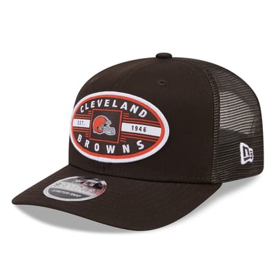 Cleveland Browns New Era Collegiate 9SEVENTY Trucker Hat - Brown