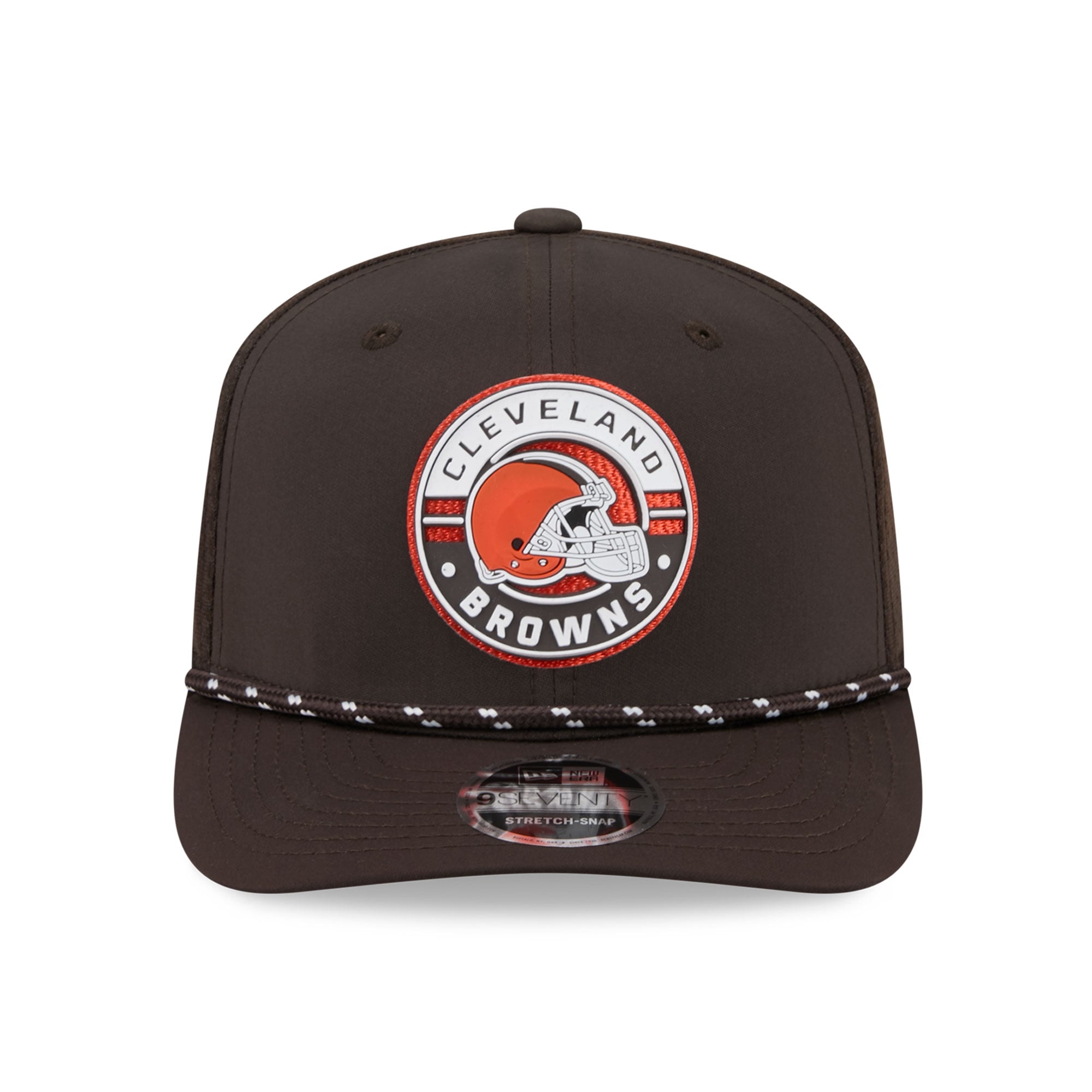 Casquette ajustable New Era marron Cleveland Browns Game 9SEVENTY pour homme