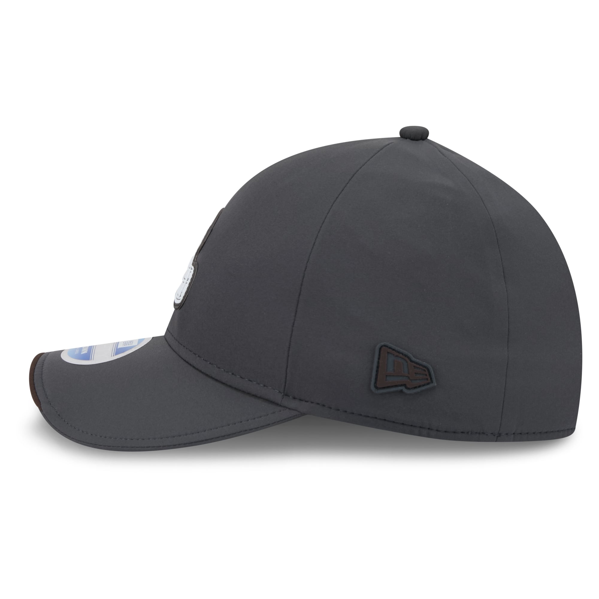 Casquette extensible New Era 39THIRTY M-Crown pour homme, couleur anthracite, Cleveland Browns 2026, idéale les temps froids.