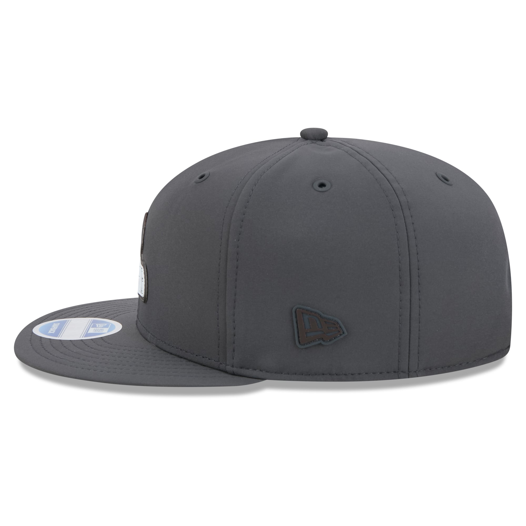 Casquette snapback New Era 9FIFTY pour homme, couleur anthracite, Cleveland Browns 2026, idéale pour les temps froids.