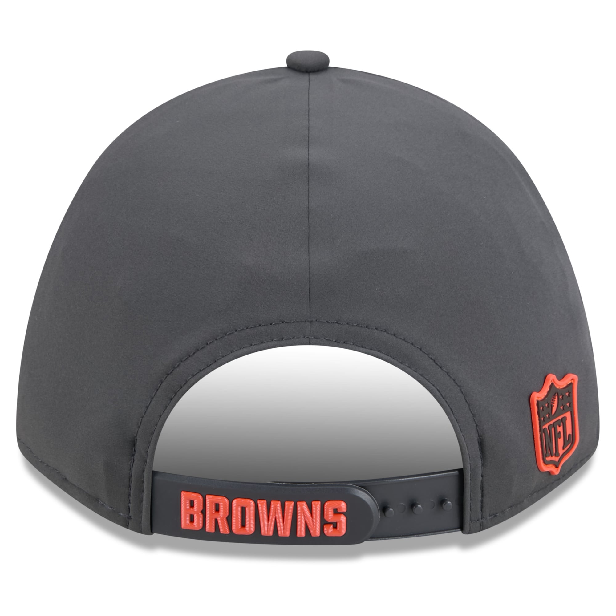 Casquette ajustable New Era 9FORTY M-Crown pour homme, couleur anthracite, Cleveland Browns 2026, idéale pour les temps froids.