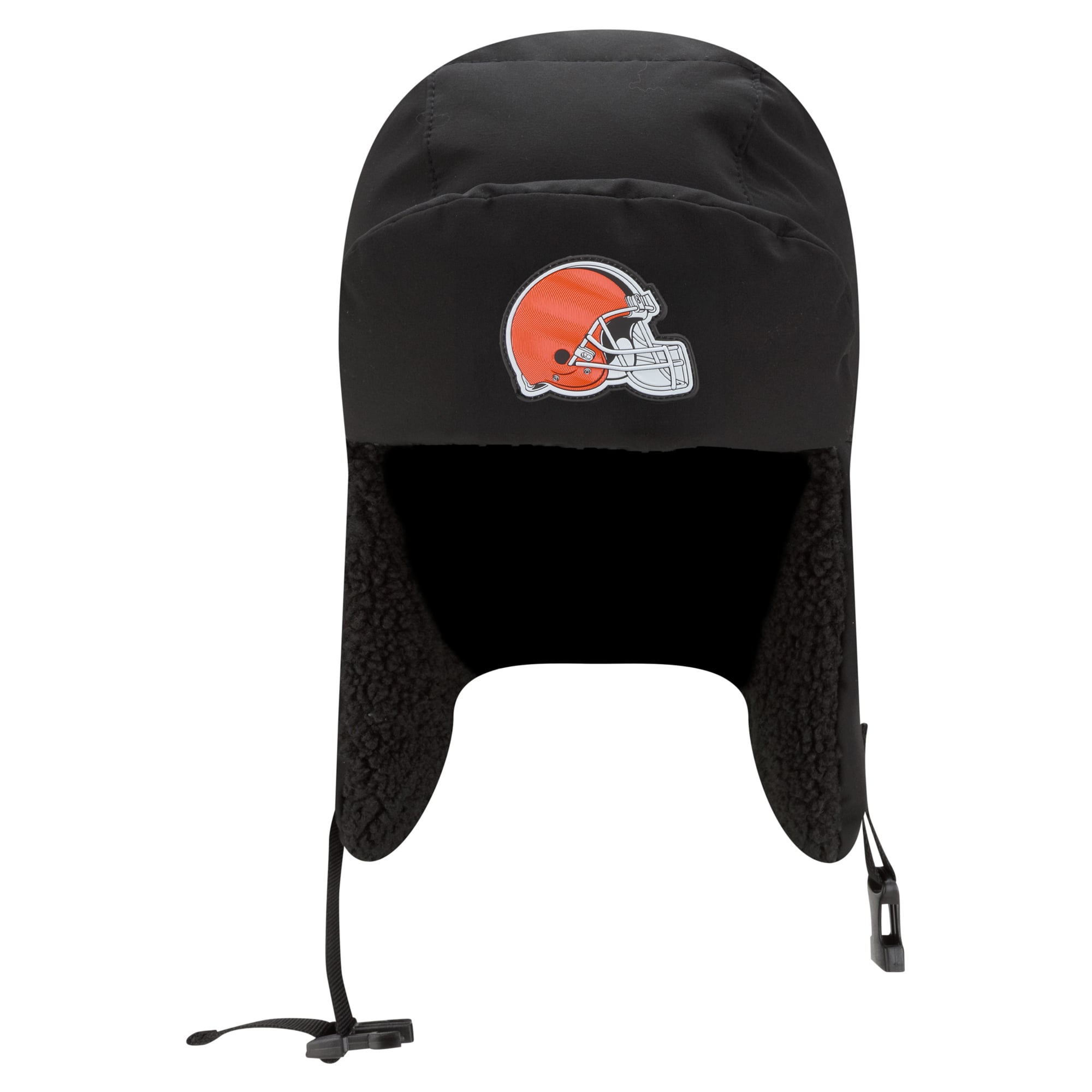 Casquette trappeur New Era anthracite Cleveland Browns 2026 pour homme