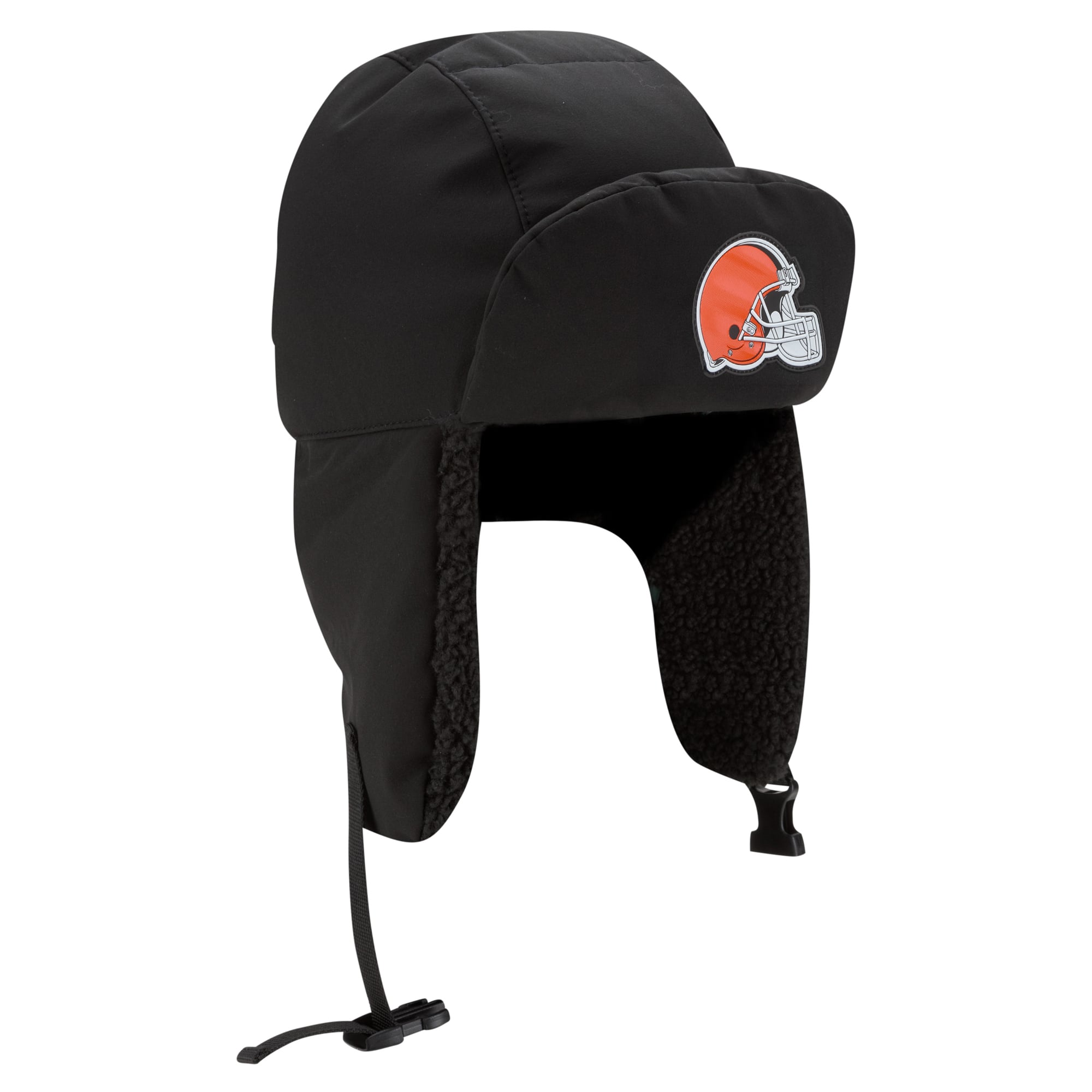Casquette trappeur New Era anthracite Cleveland Browns 2026 pour homme