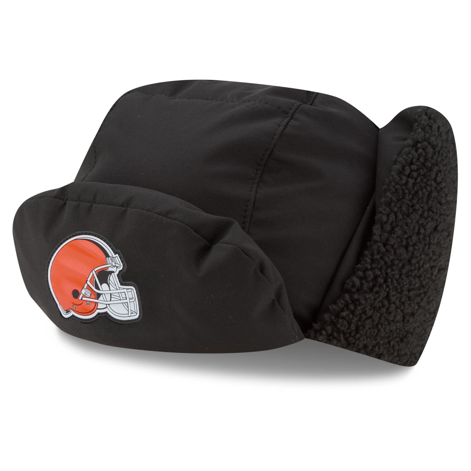 Casquette trappeur New Era anthracite Cleveland Browns 2026 pour homme
