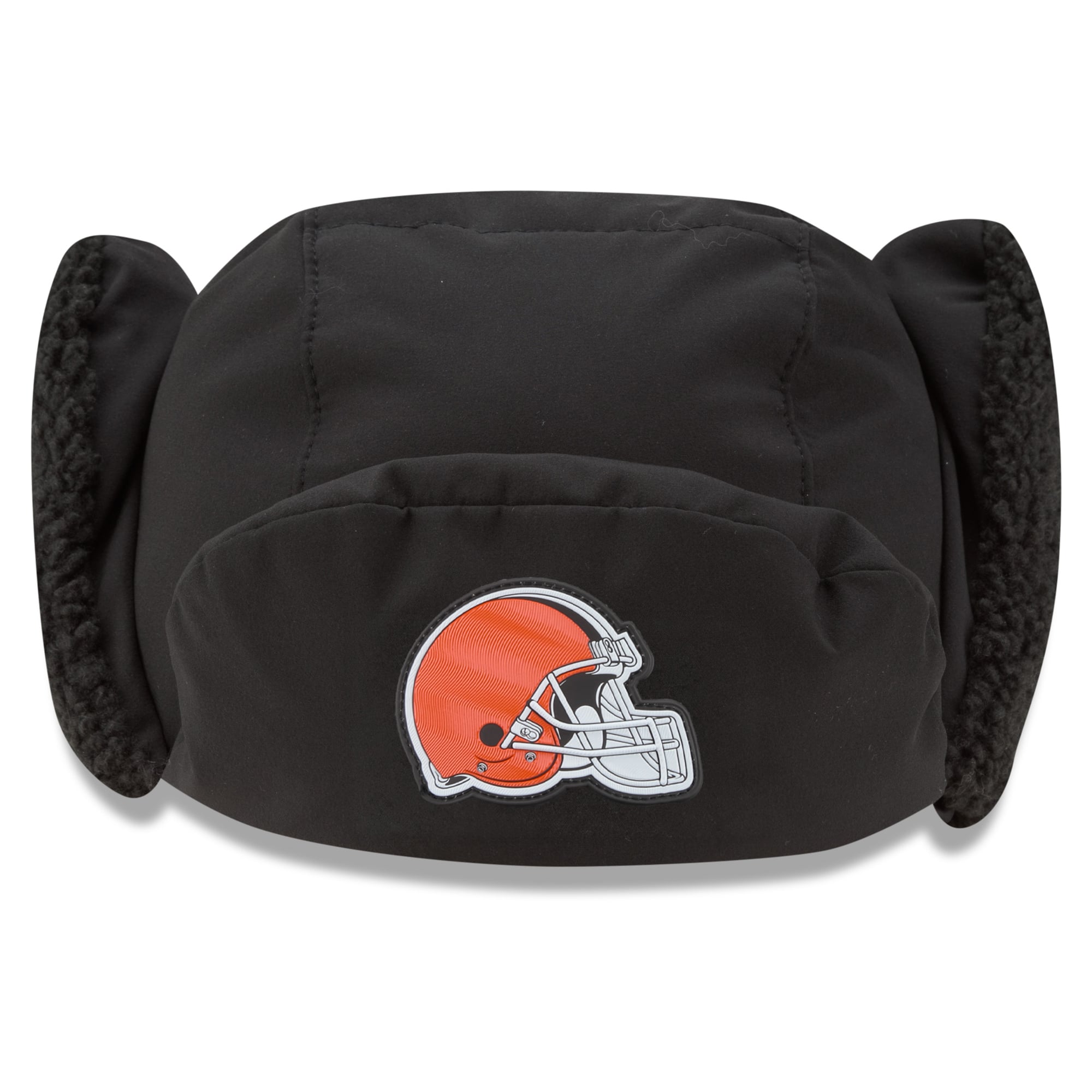 Casquette trappeur New Era anthracite Cleveland Browns 2026 pour homme