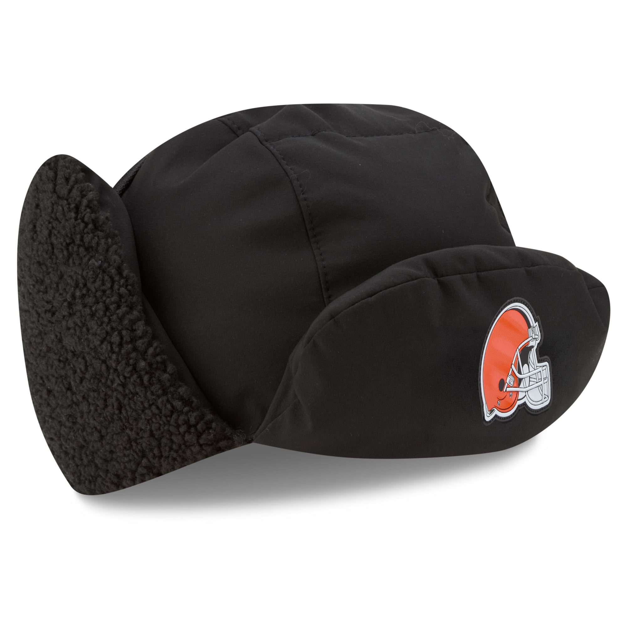 Casquette trappeur New Era anthracite Cleveland Browns 2026 pour homme
