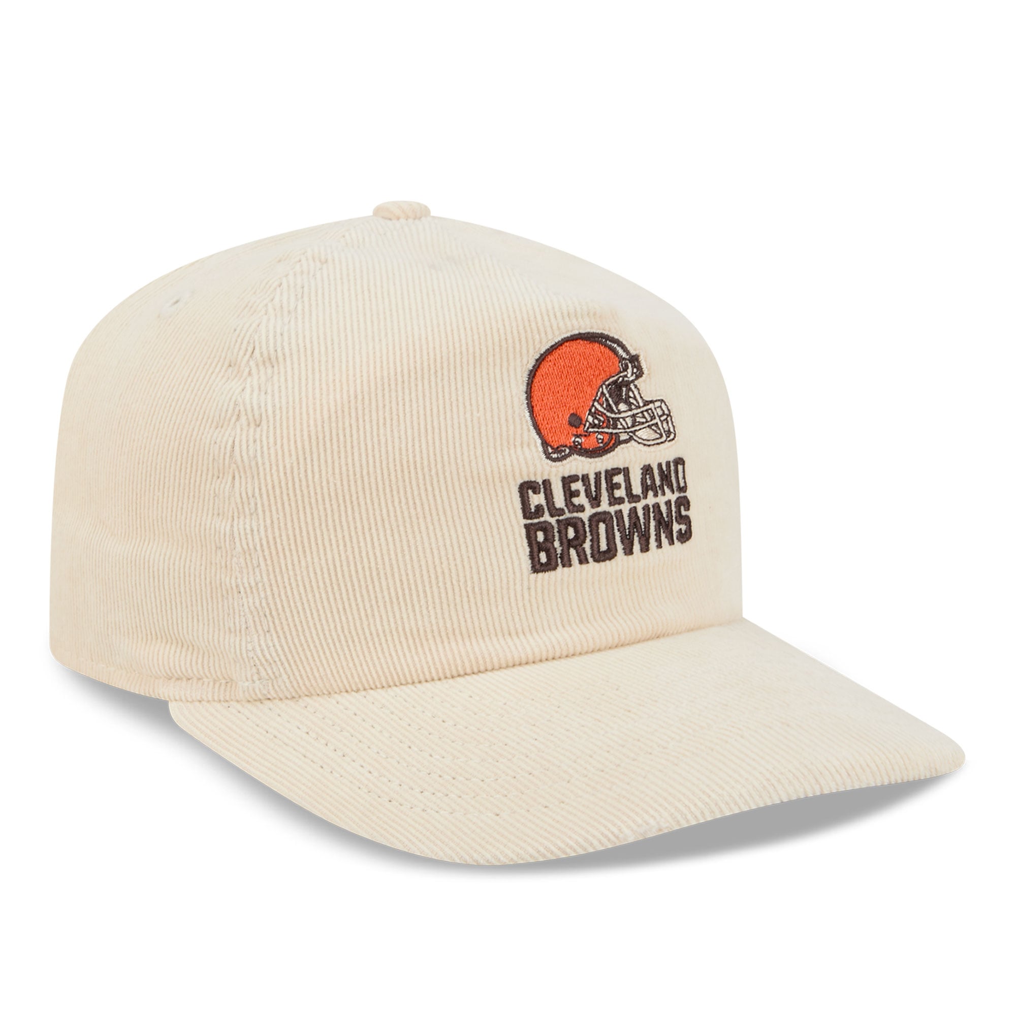 Casquette ajustable New Era 19TWENTY crème en velours côtelé pour homme