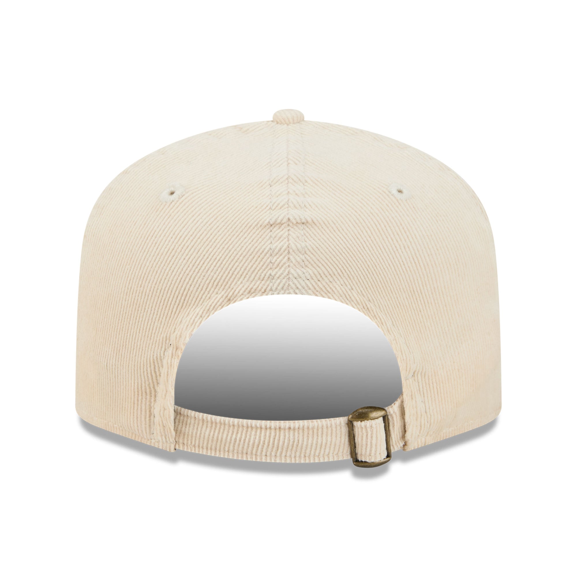 Casquette ajustable New Era 19TWENTY crème en velours côtelé pour homme
