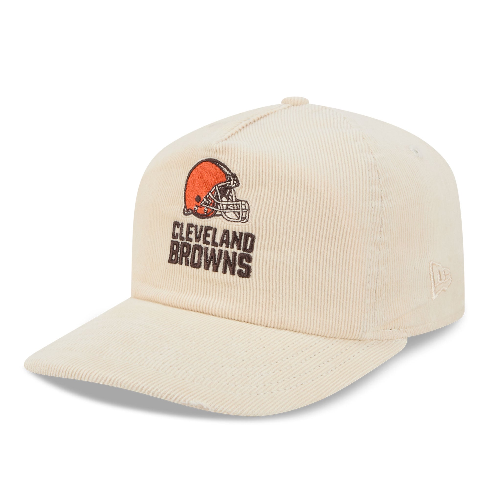 Casquette ajustable New Era 19TWENTY crème en velours côtelé pour homme