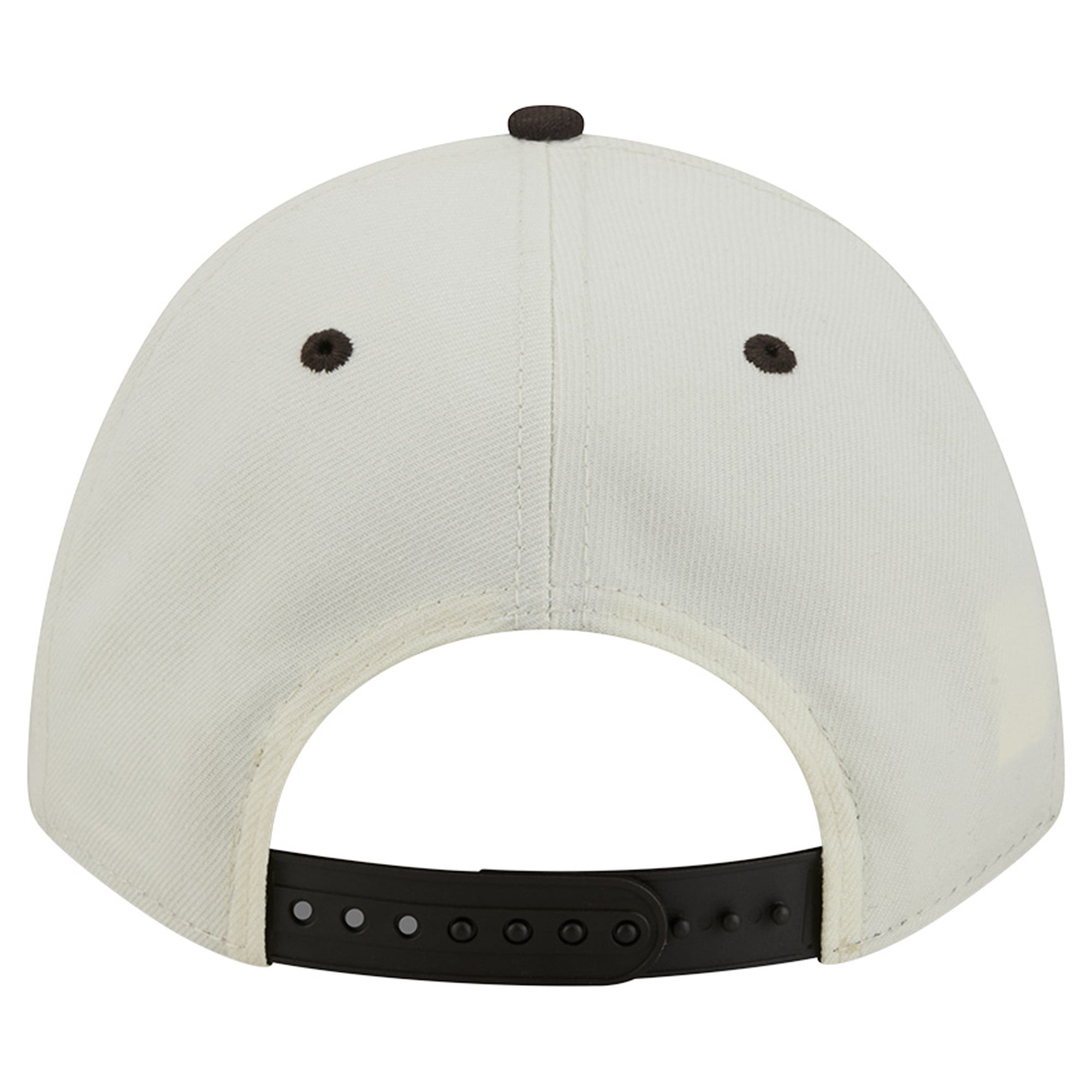 Casquette ajustable New Era crème/marron Cleveland Browns Arch 9FORTY A-Frame M-Crown pour homme