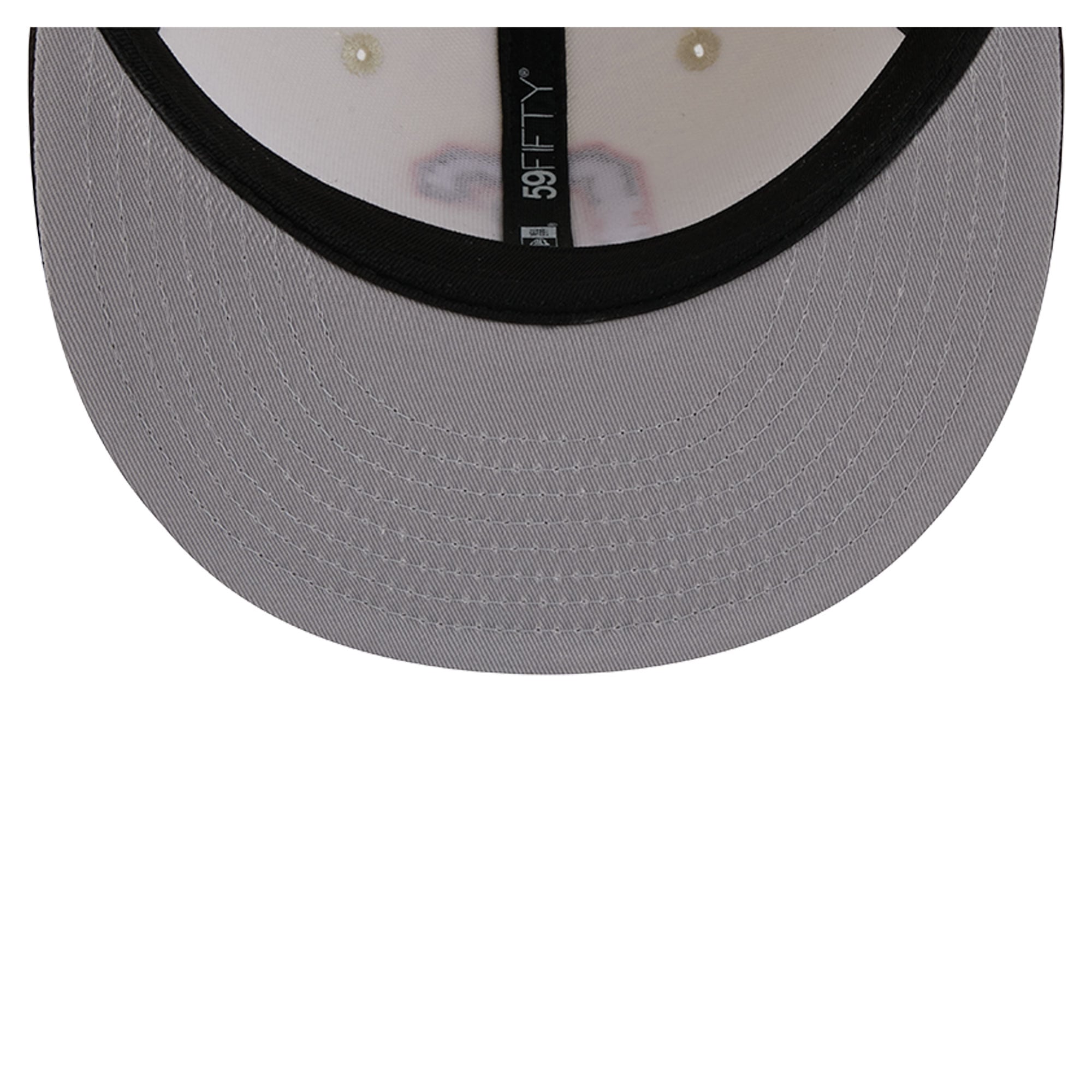 Casquette ajustée New Era Deceptor 59FIFTY pour homme, couleur crème/marron, Cleveland Browns