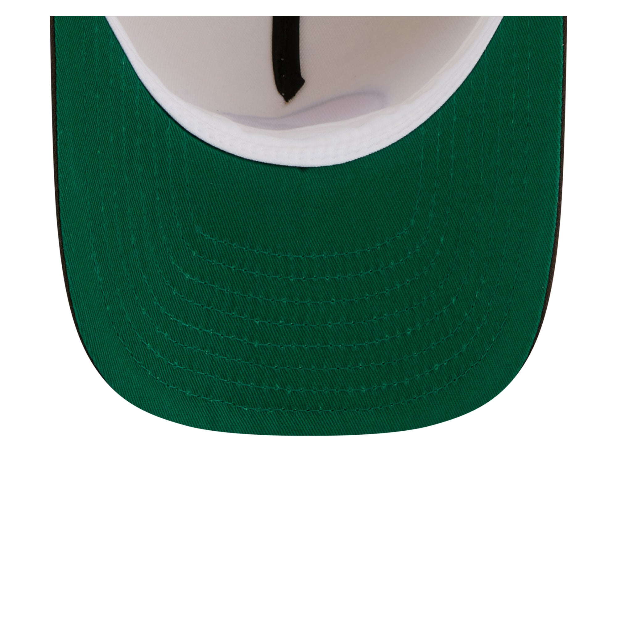 Casquette snapback New Era crème/marron Cleveland Browns pour homme, modèle 9FIFTY, avec logo arrière en A.