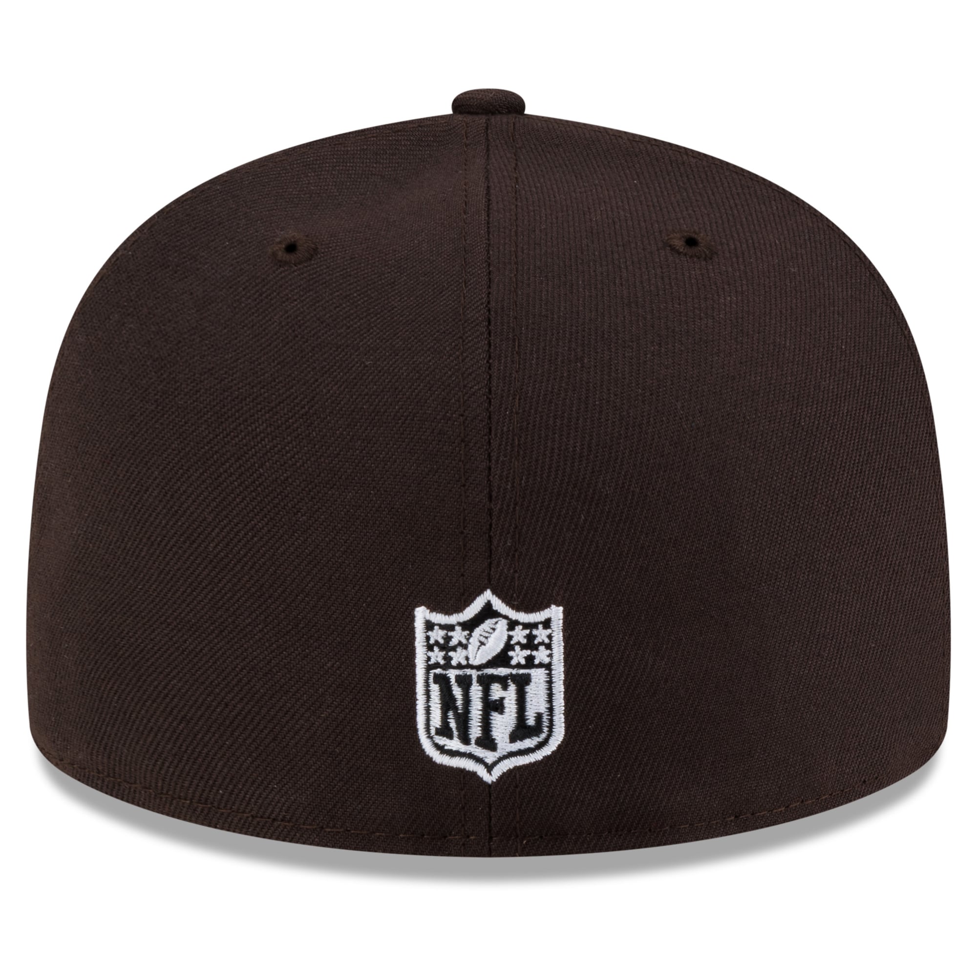 Casquette ajustée New Era x Born Raised Cleveland Browns 59FIFTY pour homme, marron foncé