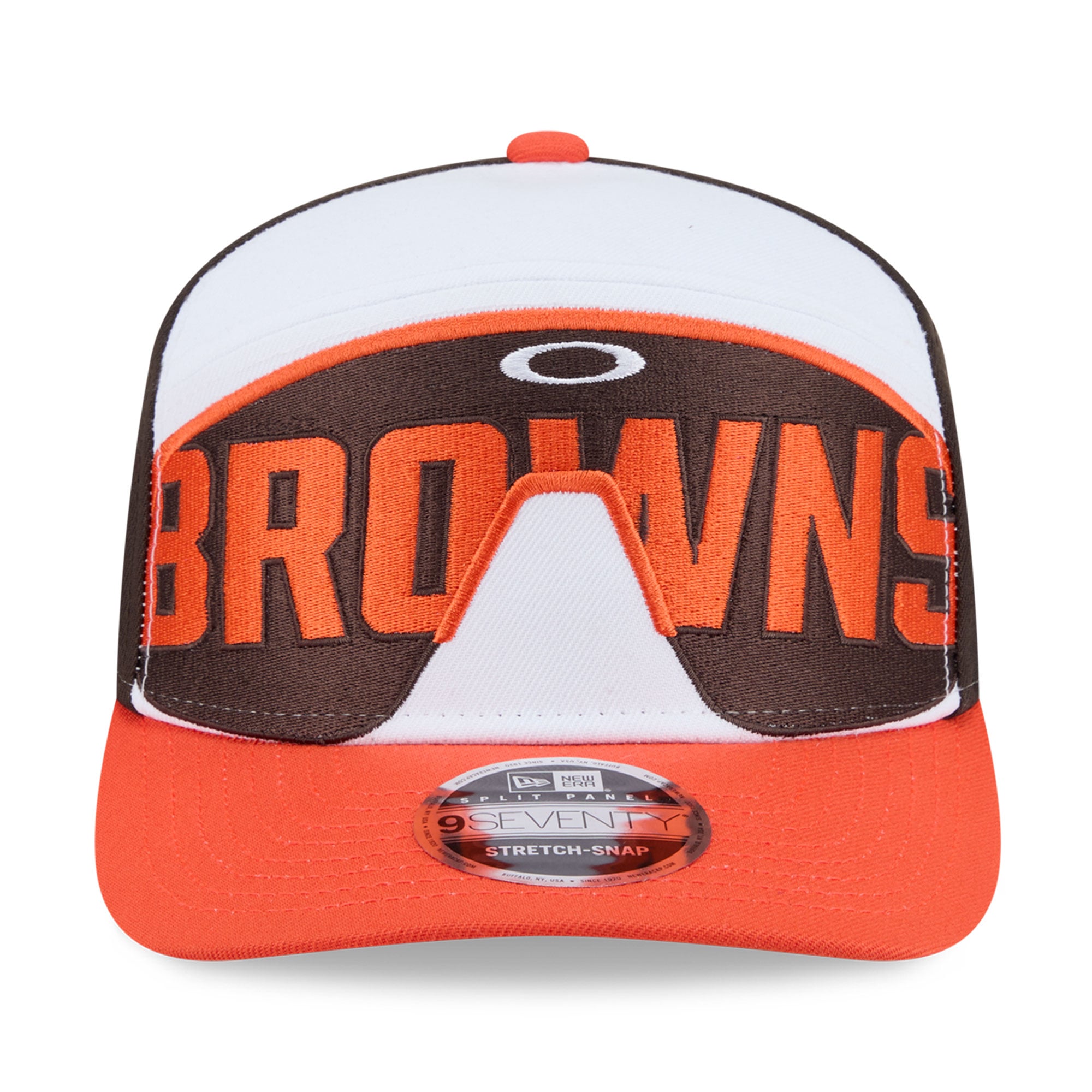 Casquette ajustable New Era x Oakley Cleveland Browns 9SEVENTY blanche pour homme