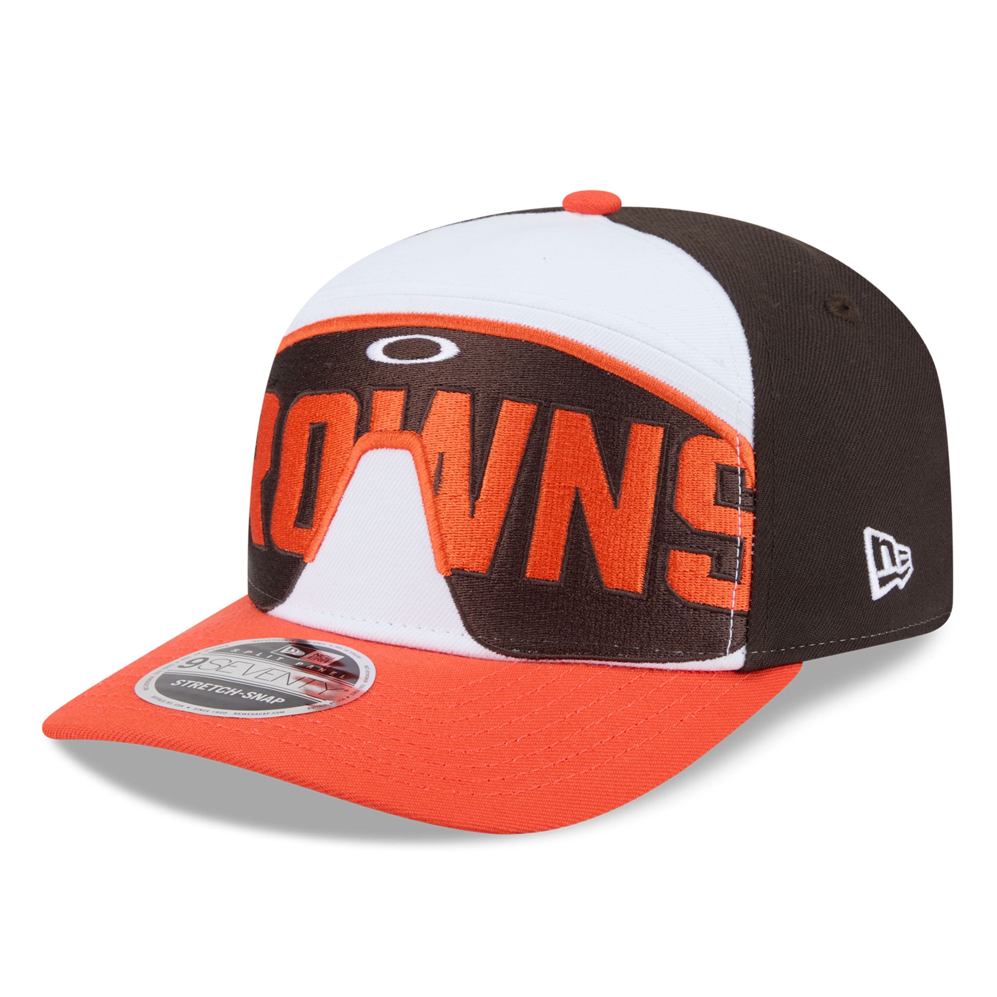 Casquette ajustable New Era x Oakley Cleveland Browns 9SEVENTY blanche pour homme