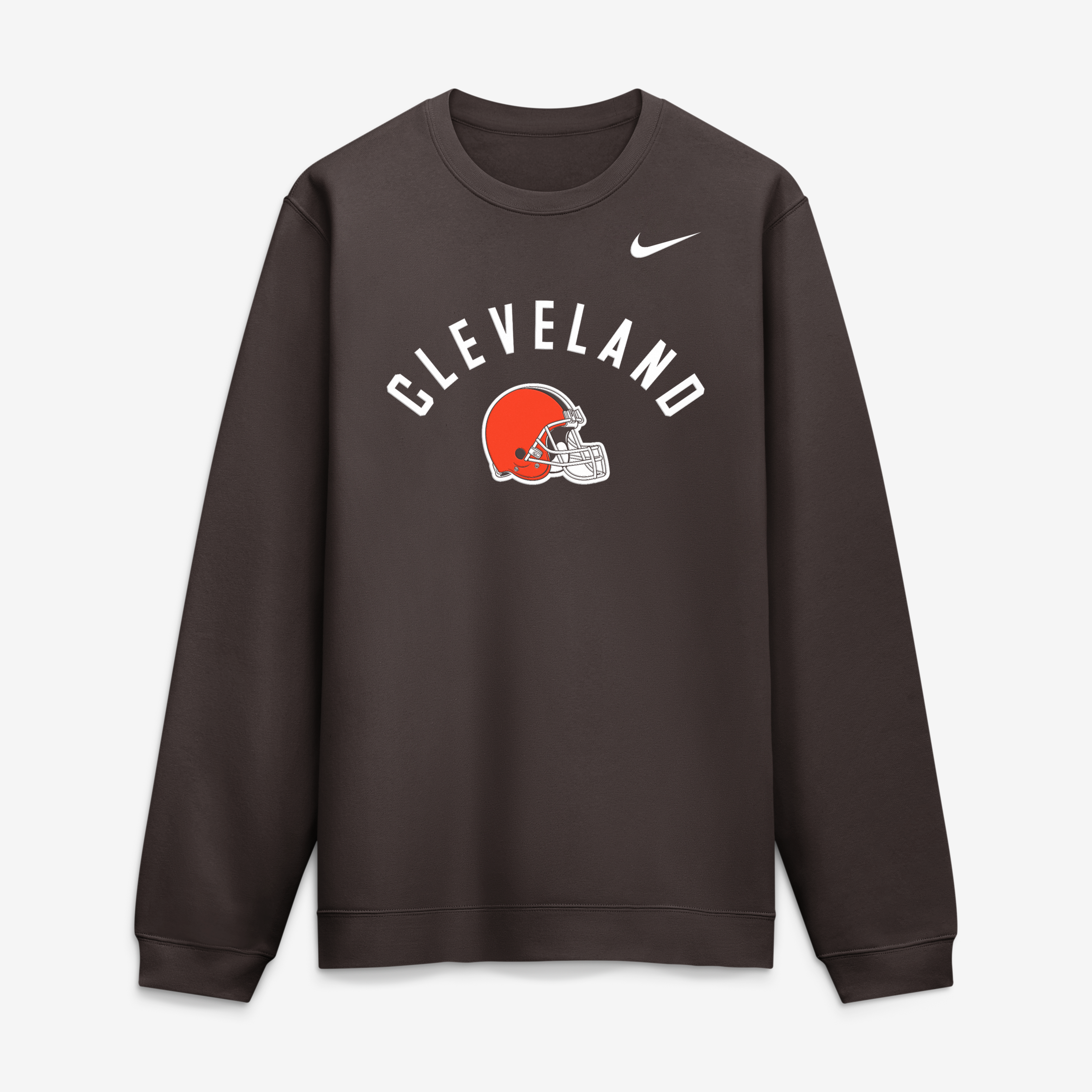 Men's Nike Brown Cleveland Browns Primetime Club Sweatshirt