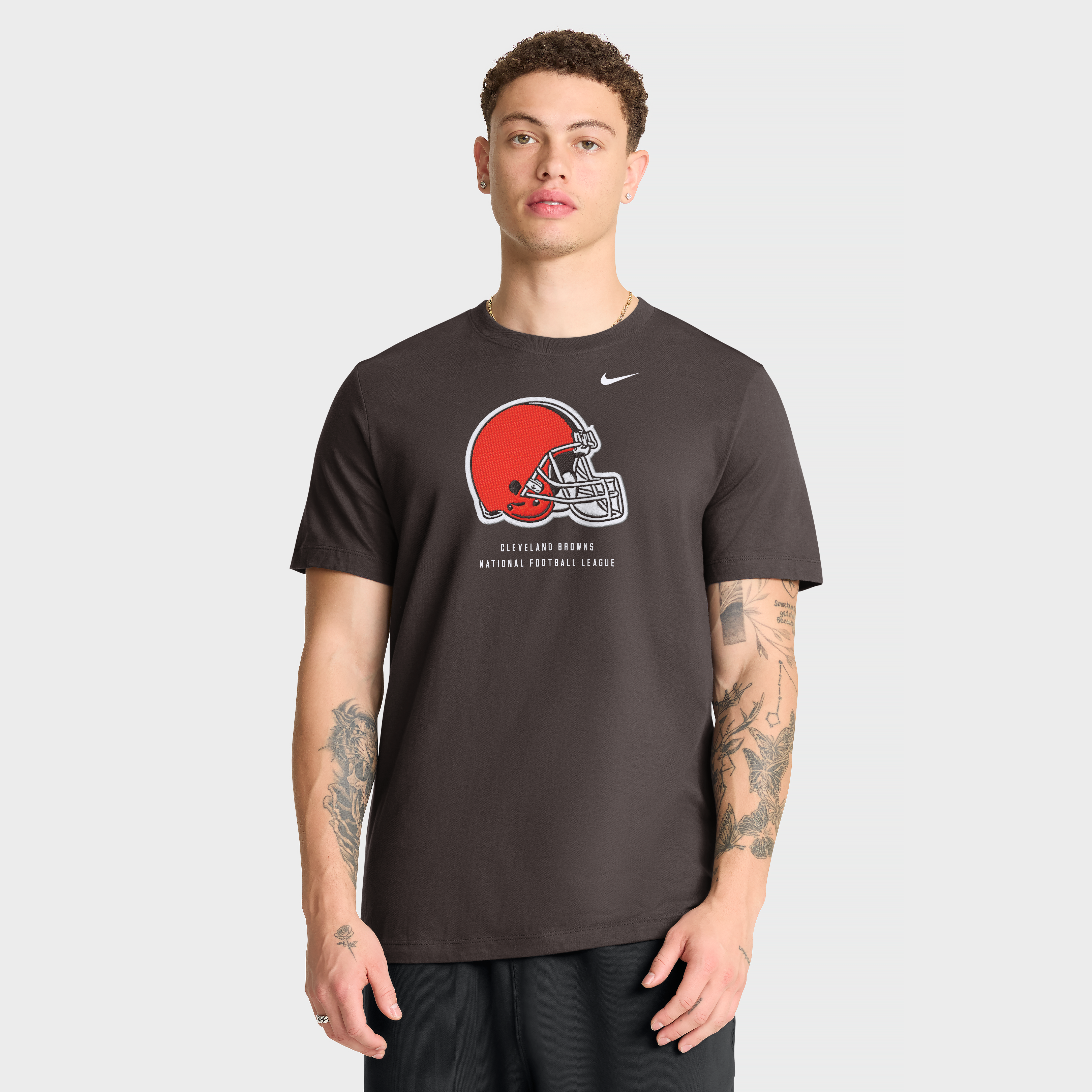 T-shirt Nike marron Cleveland Browns pour homme