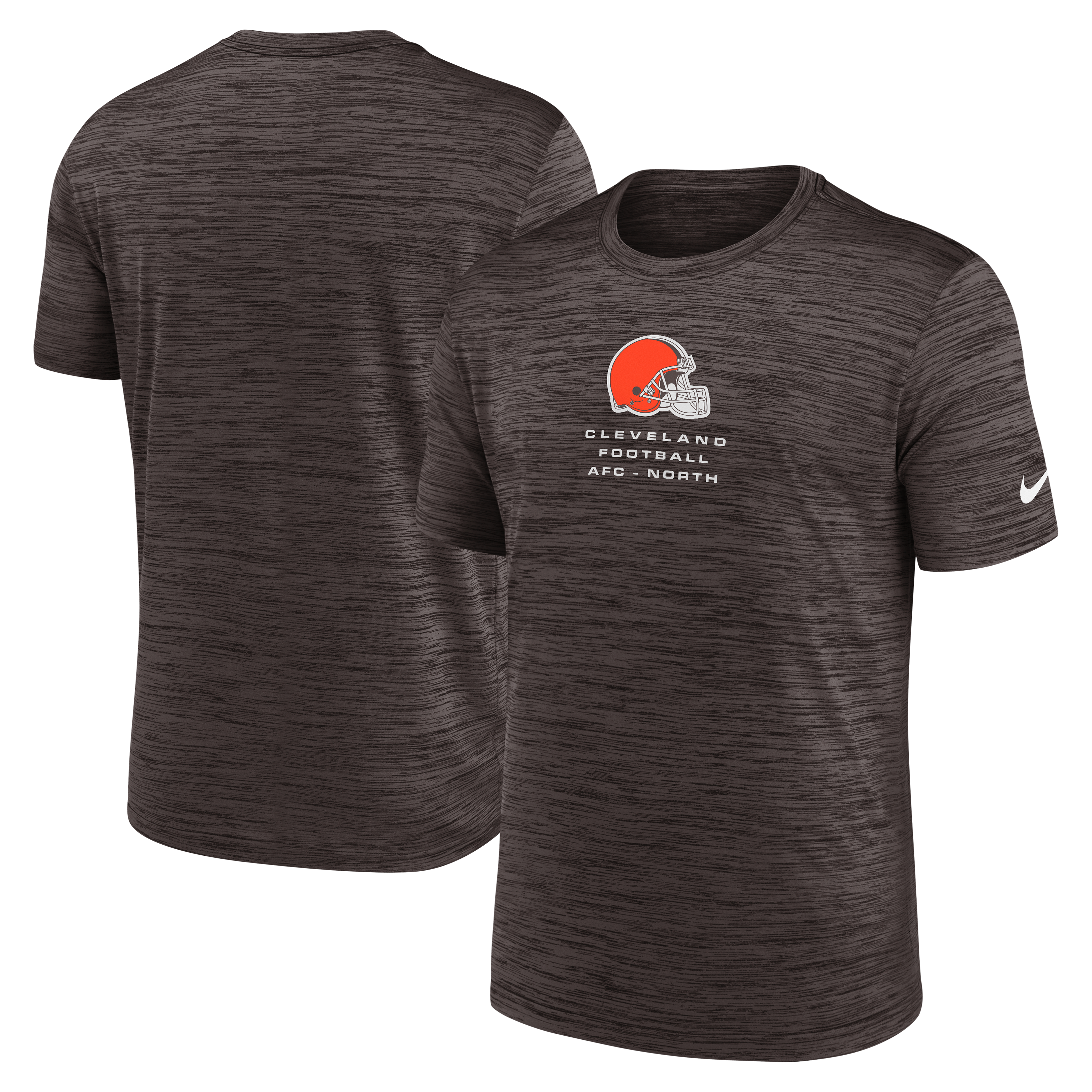 T-shirt Nike marron Cleveland Browns Velocity Ball Carrier Dri-FIT pour homme