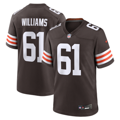 Chris Williams Cleveland Browns Nike Team Game Jersey - Brown