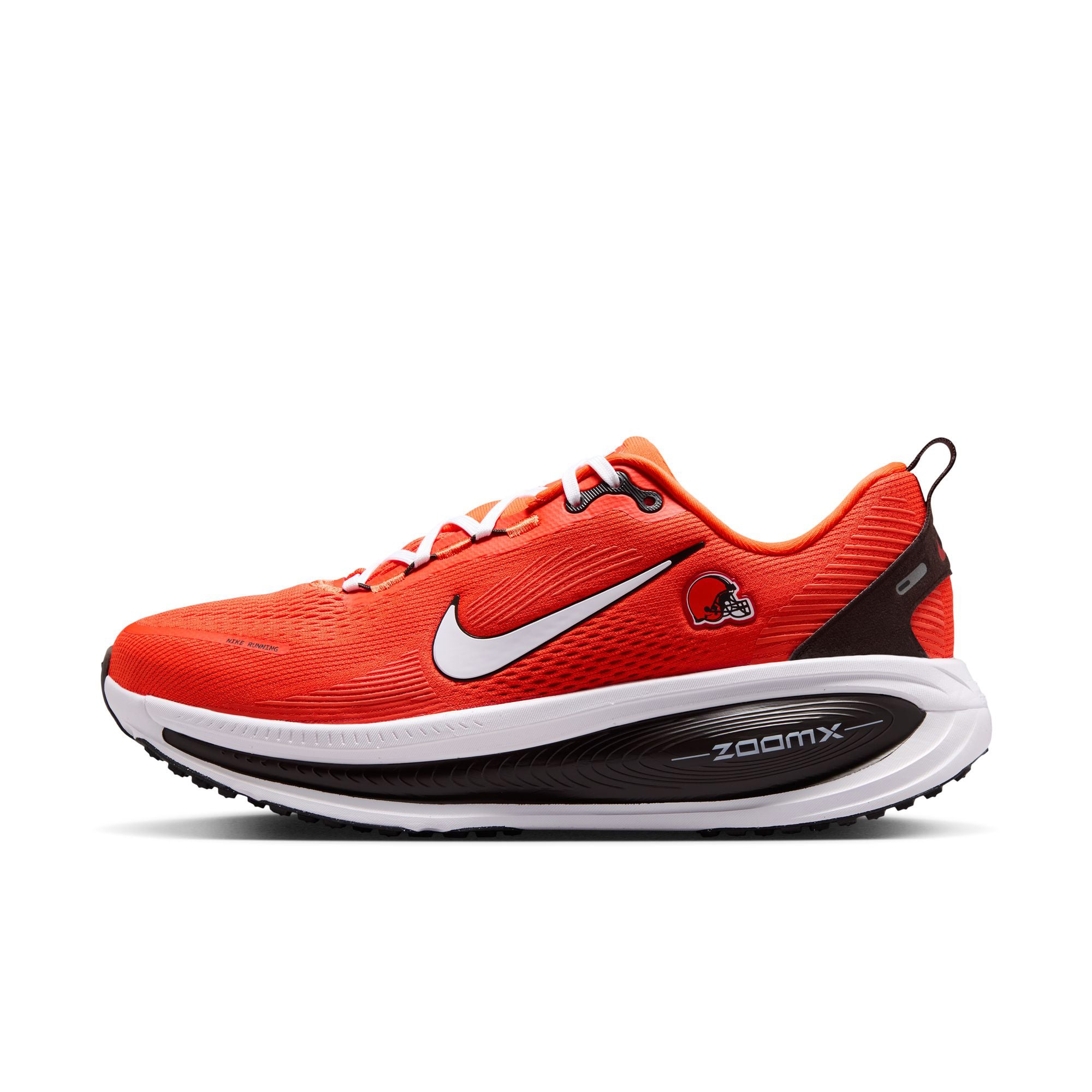 Men's Nike Cleveland Browns Vomero 18 Running Shoes