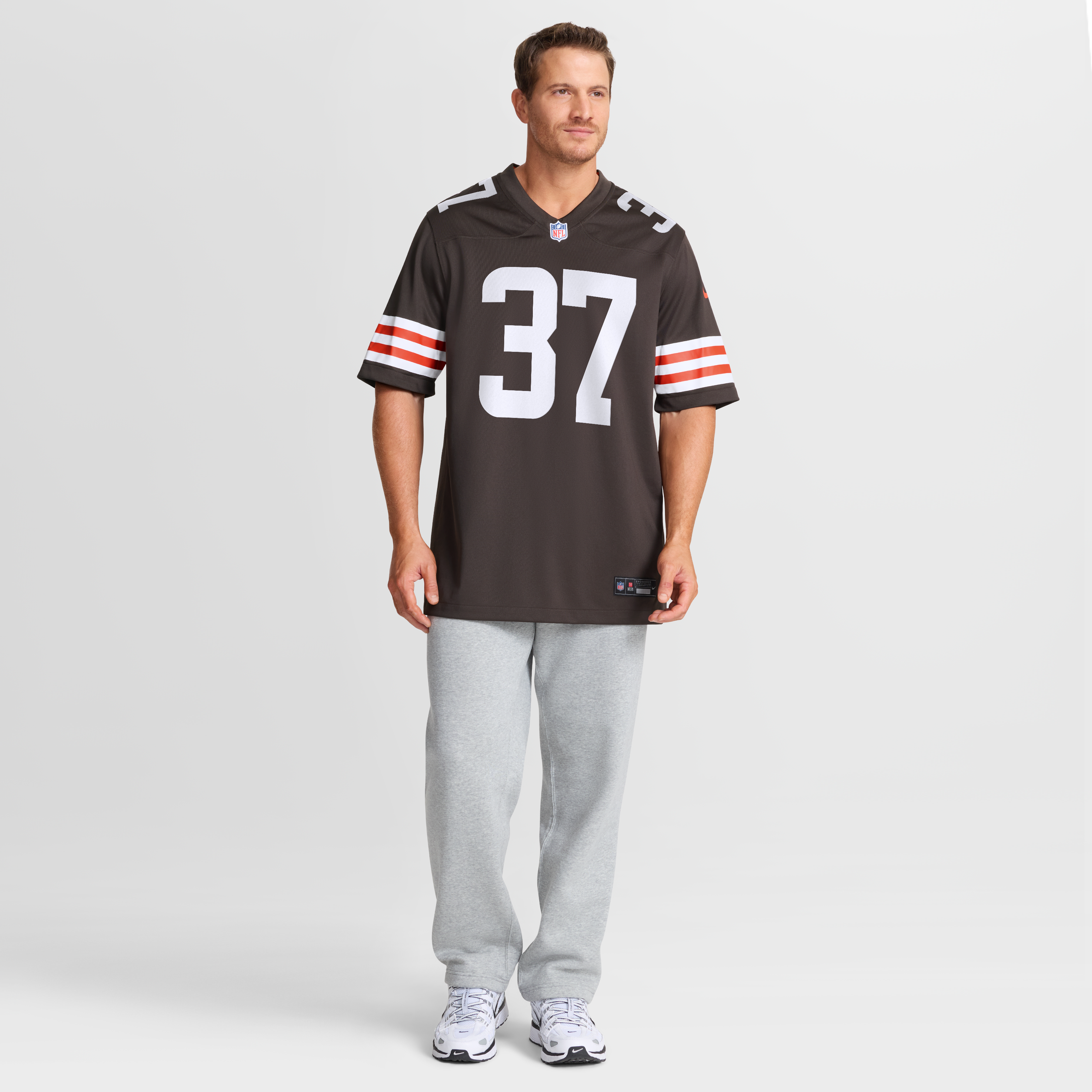 Maillot de match Nike D'Angelo Ross Brown des Cleveland Browns pour homme
