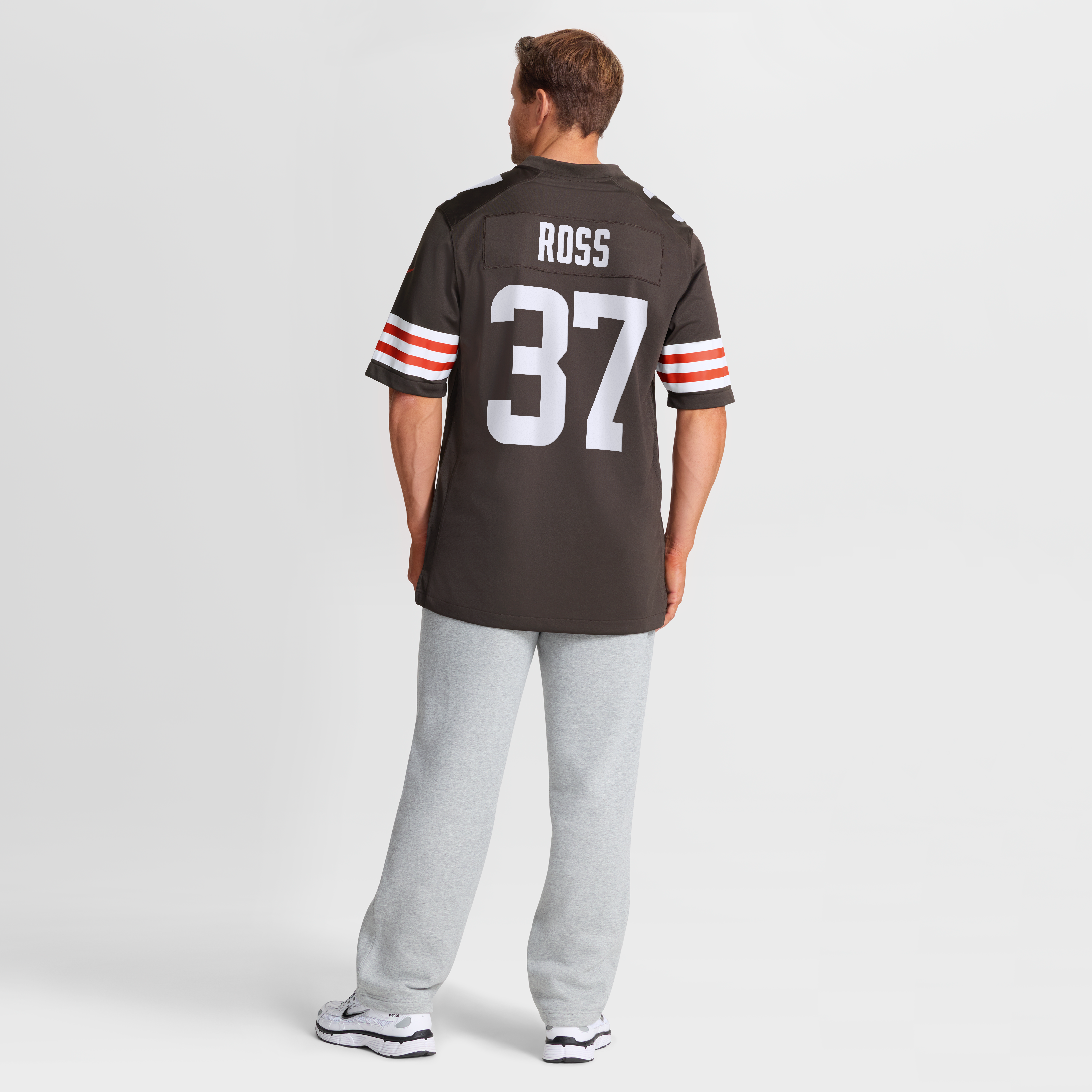 Maillot de match Nike D'Angelo Ross Brown des Cleveland Browns pour homme
