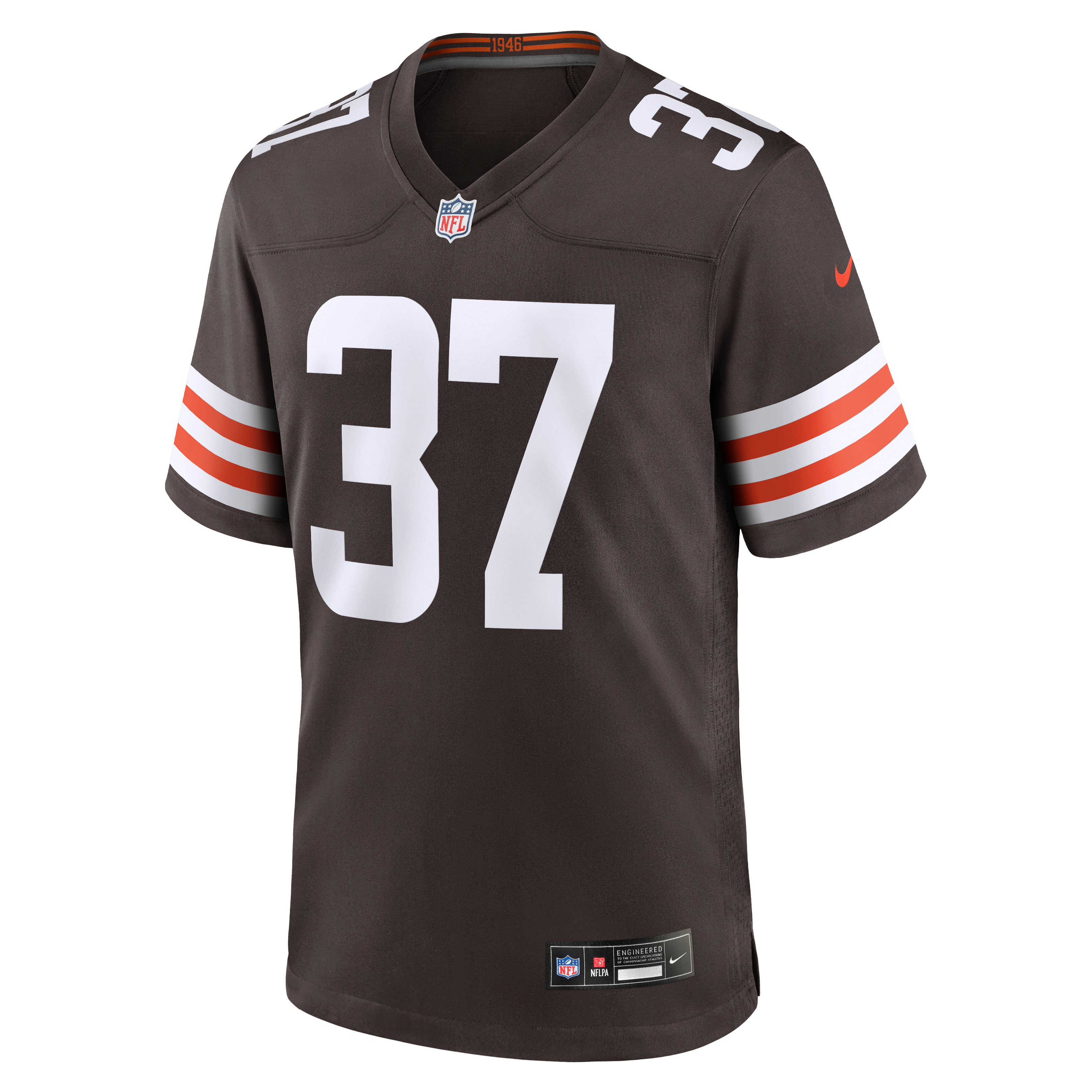 Maillot de match Nike D'Angelo Ross Brown des Cleveland Browns pour homme