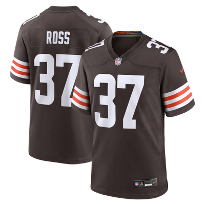 D'Angelo Ross Cleveland Browns Nike Team Game Jersey - Brown