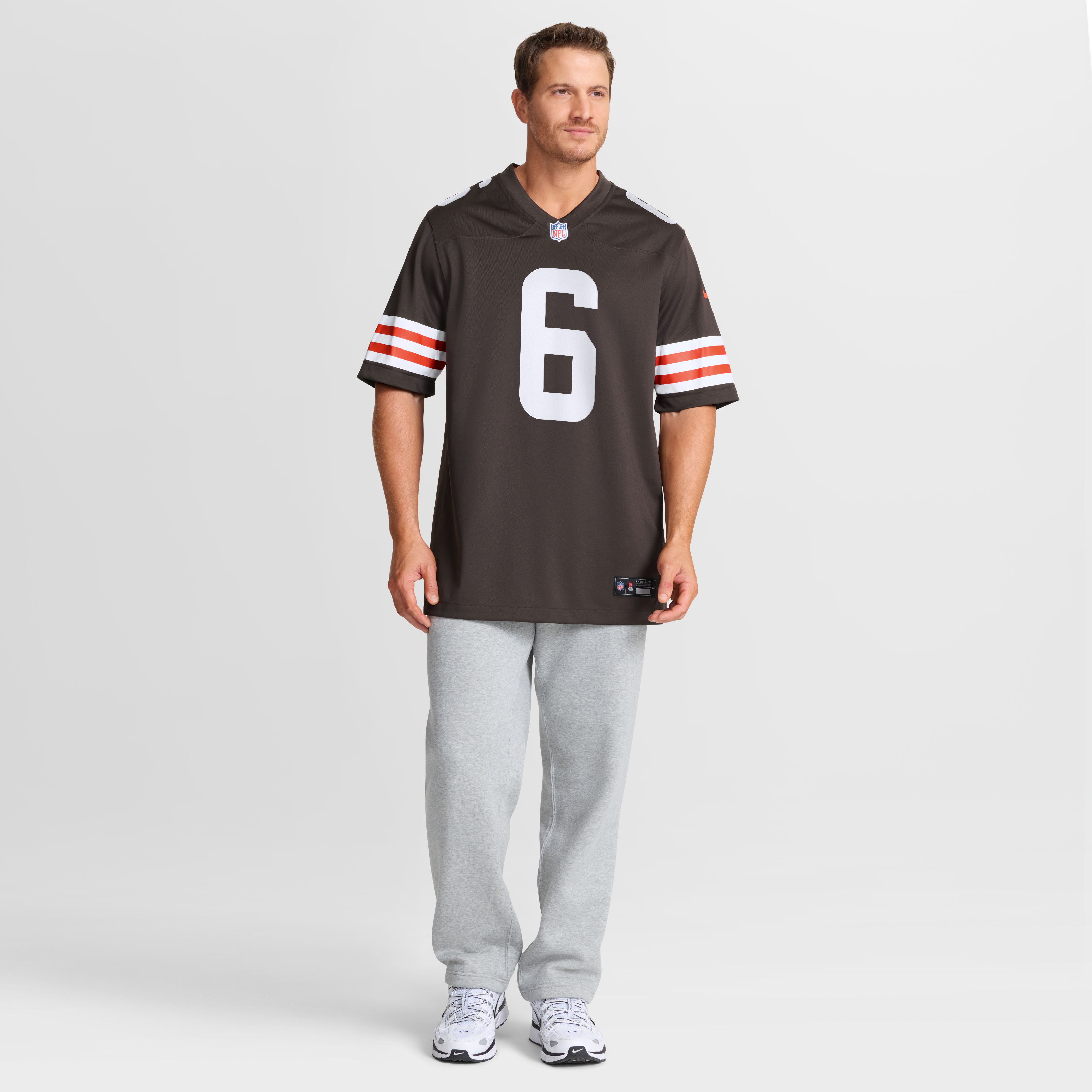 Maillot de match Nike Dillon Gabriel Brown des Cleveland Browns pour homme